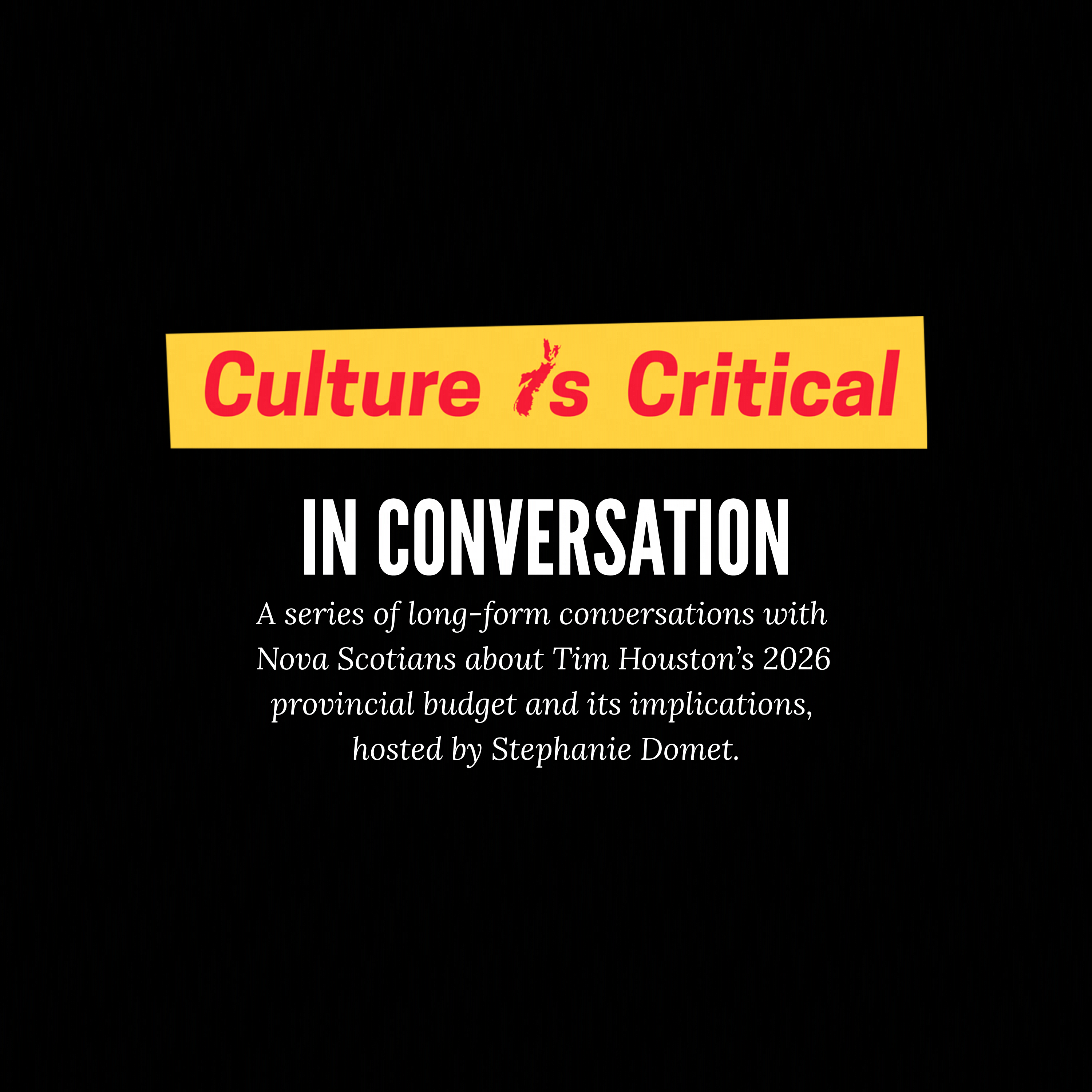 Culture is Critical: In Conversation
