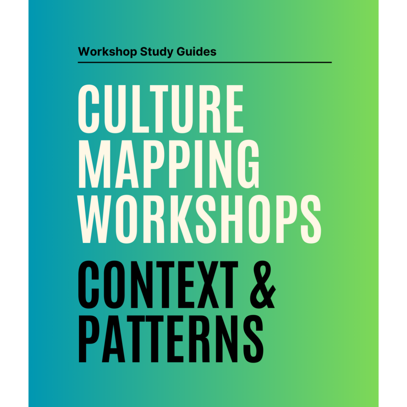 Context & Patterns | Workshop Study Guides