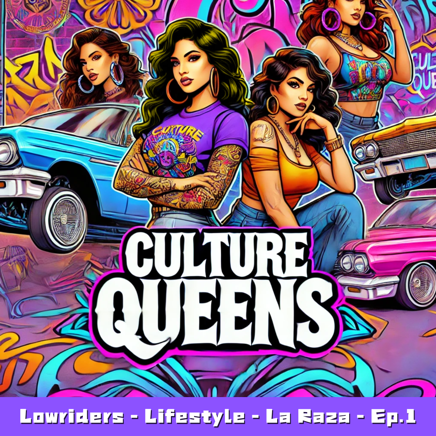 The Culture Queens first episode of the podcast. Talking about their love for low lows and first car