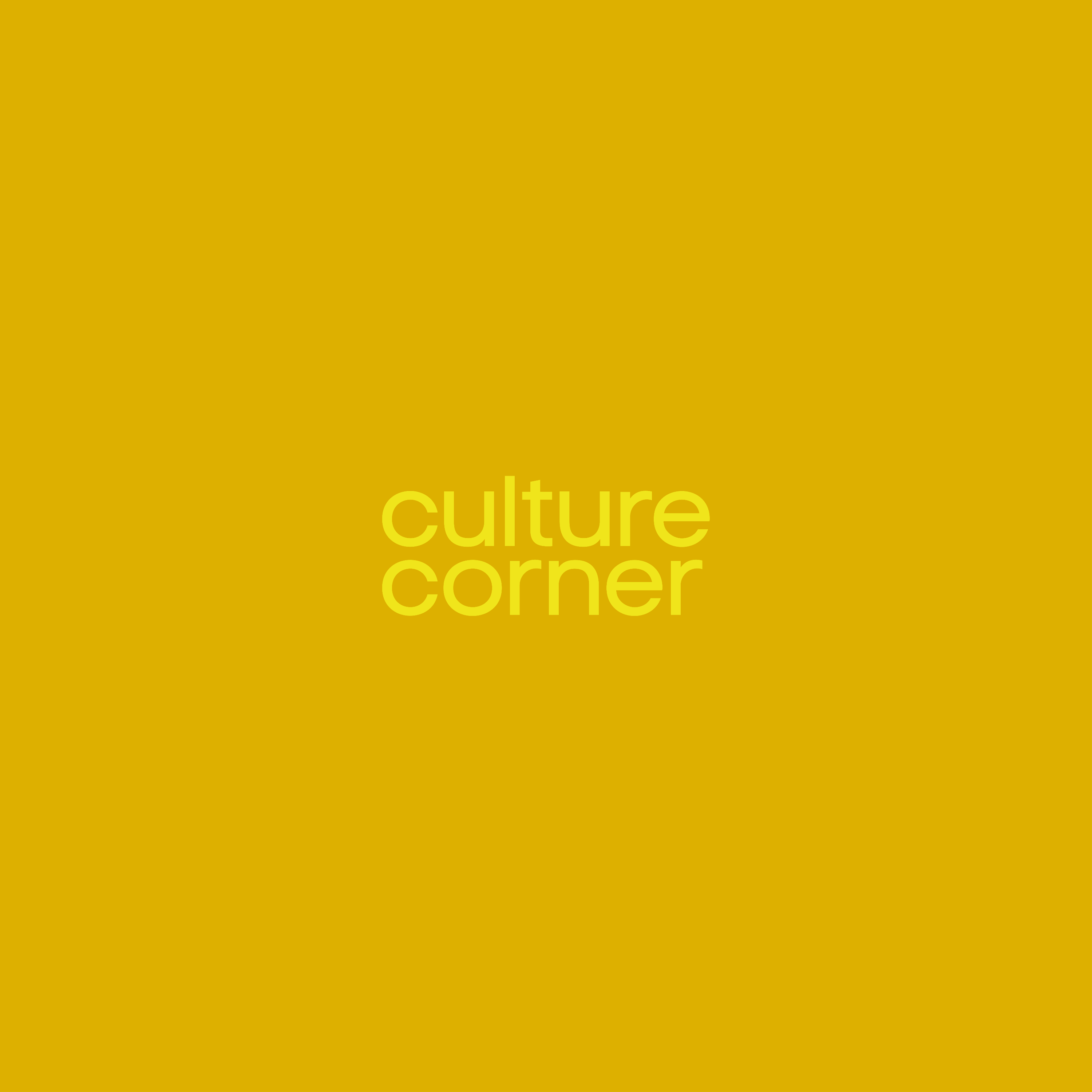CULTURE CORNER