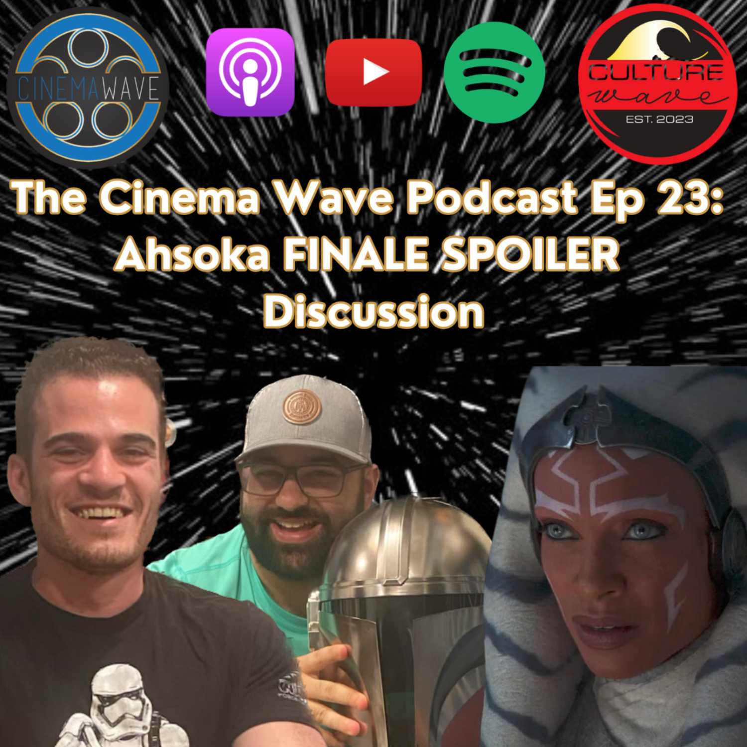 AHSOKA FINALE SPOILER Conversation w/Star Wars: Mark of Balance | The Cinema Wave Podcast Ep. 23 episode artwork