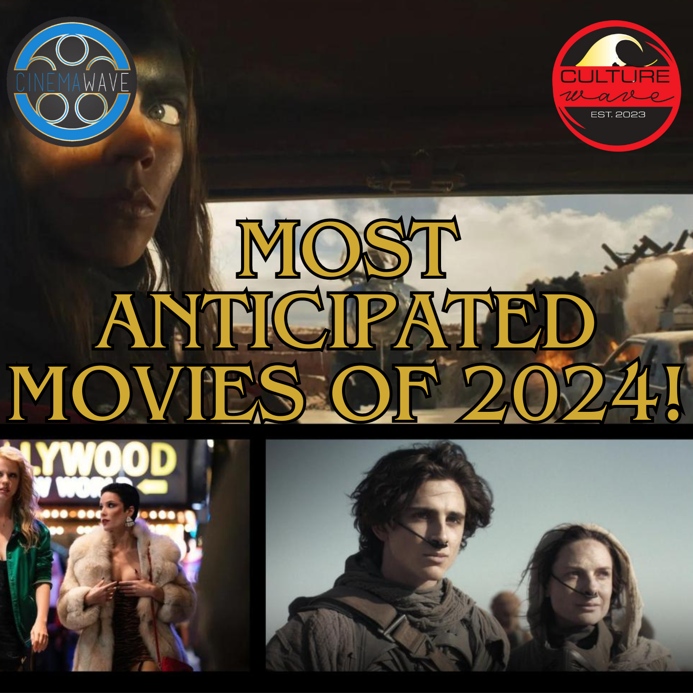 Our MOST ANTICIPATED Movies of 2024! Deadpool, Joker, Wicked + More! | Movies | Film | Ep. 72 episode artwork