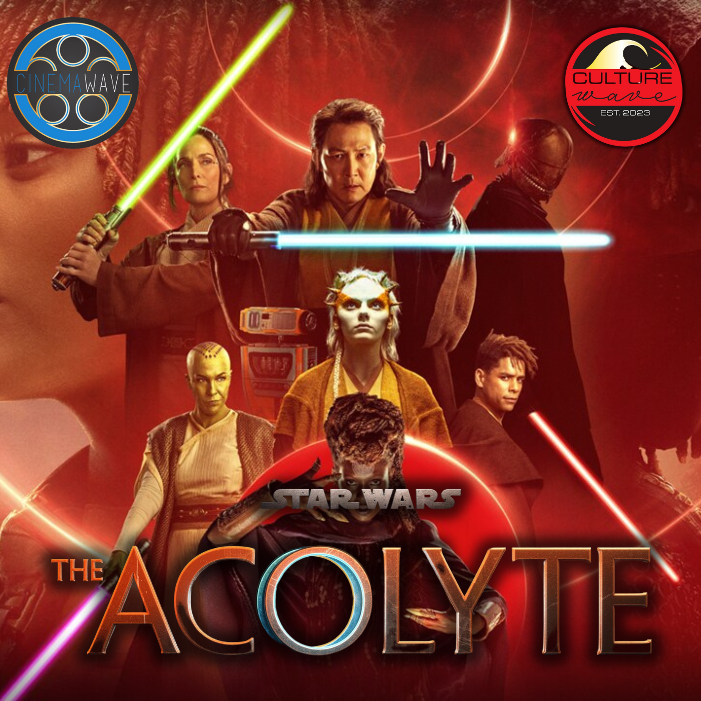 Is THE ACOLYTE any good?! Eps. 1 & 2 Review | Star Wars | Disney episode artwork