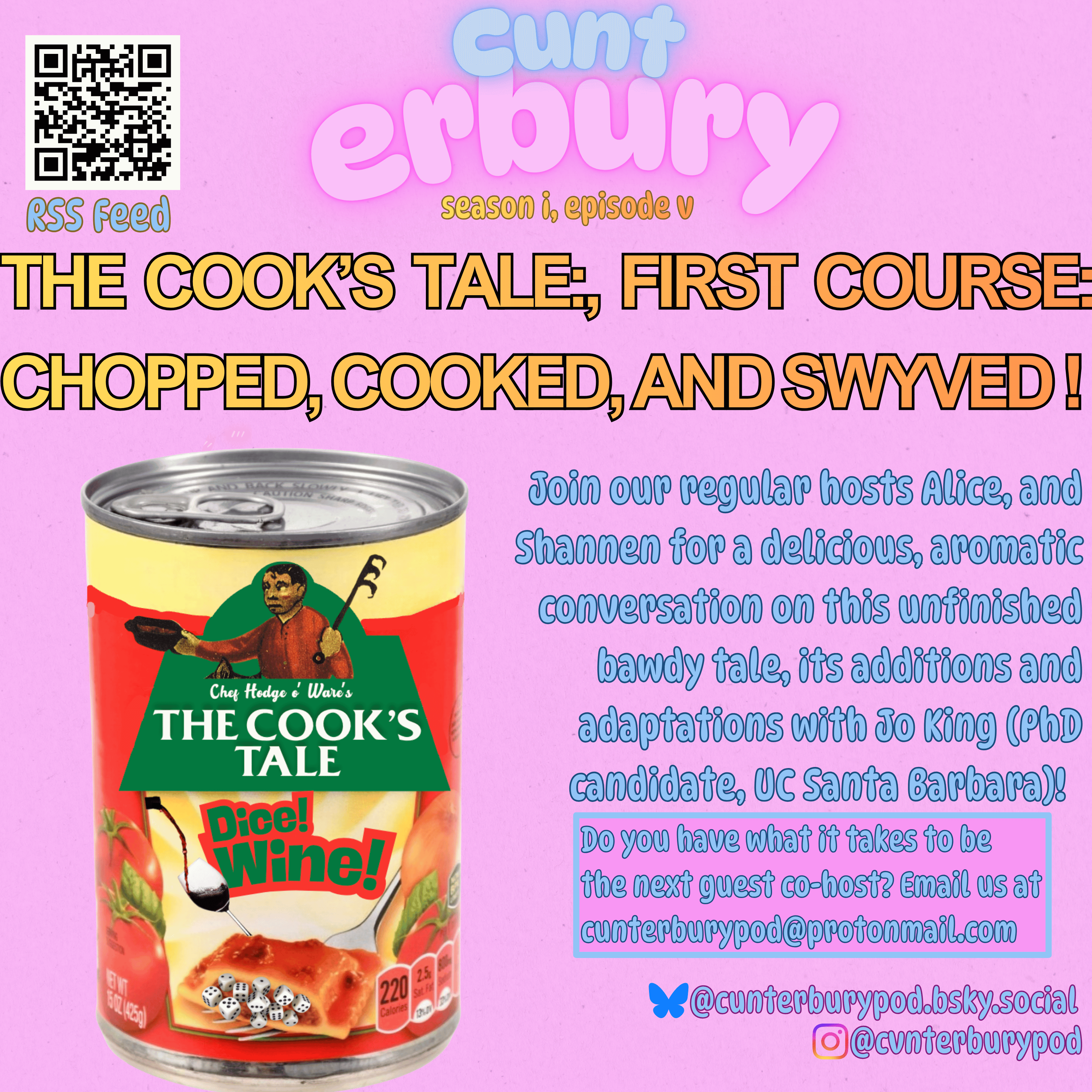 The Cook’s Tale, First Course! Chopped, Cooked, & Swyved!  episode artwork