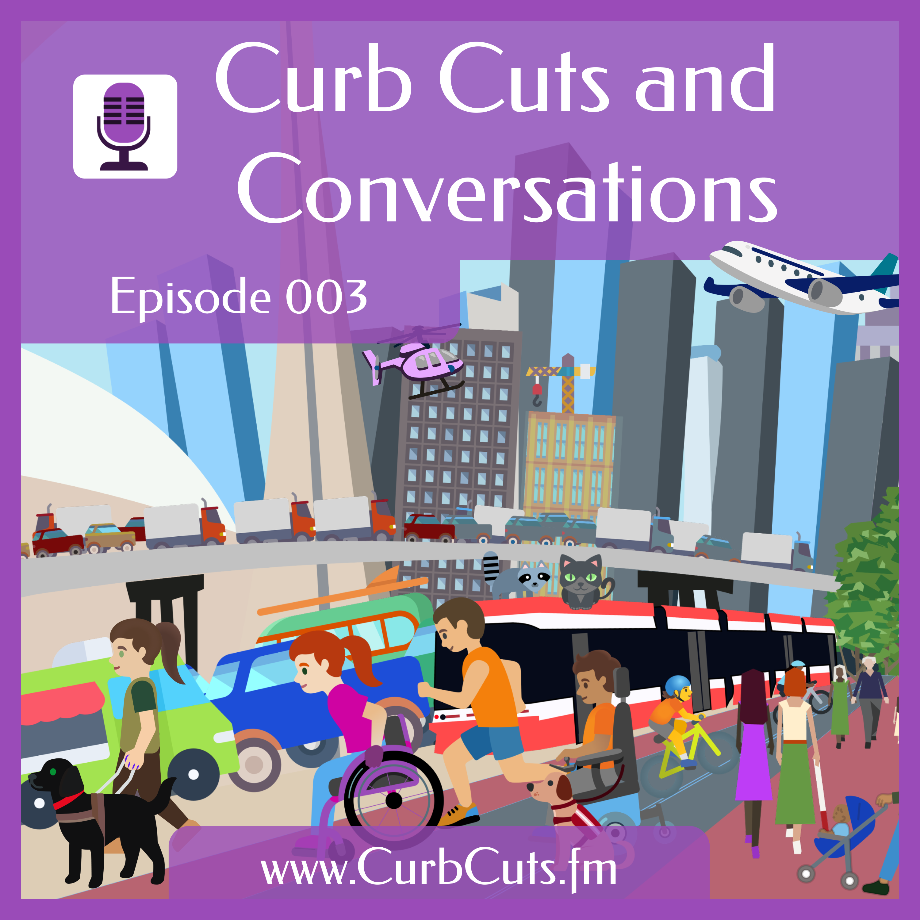 Making Public Spaces and Transportation Accessible for Neurodivergent People. With Guest: Rebecca Tarrant, J.D. episode artwork