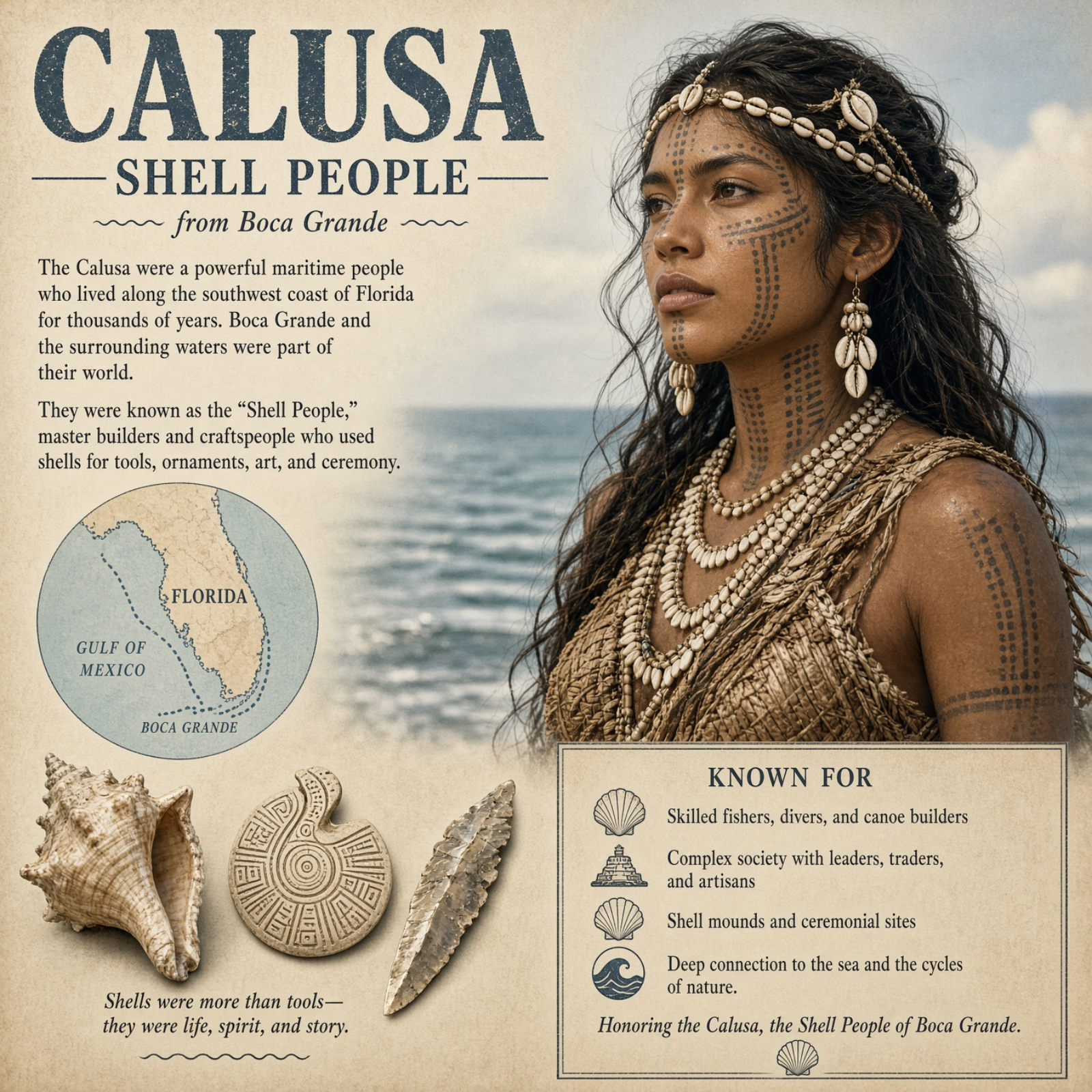 Episode 9: The Calusa: Florida's Amazing Shell People episode artwork