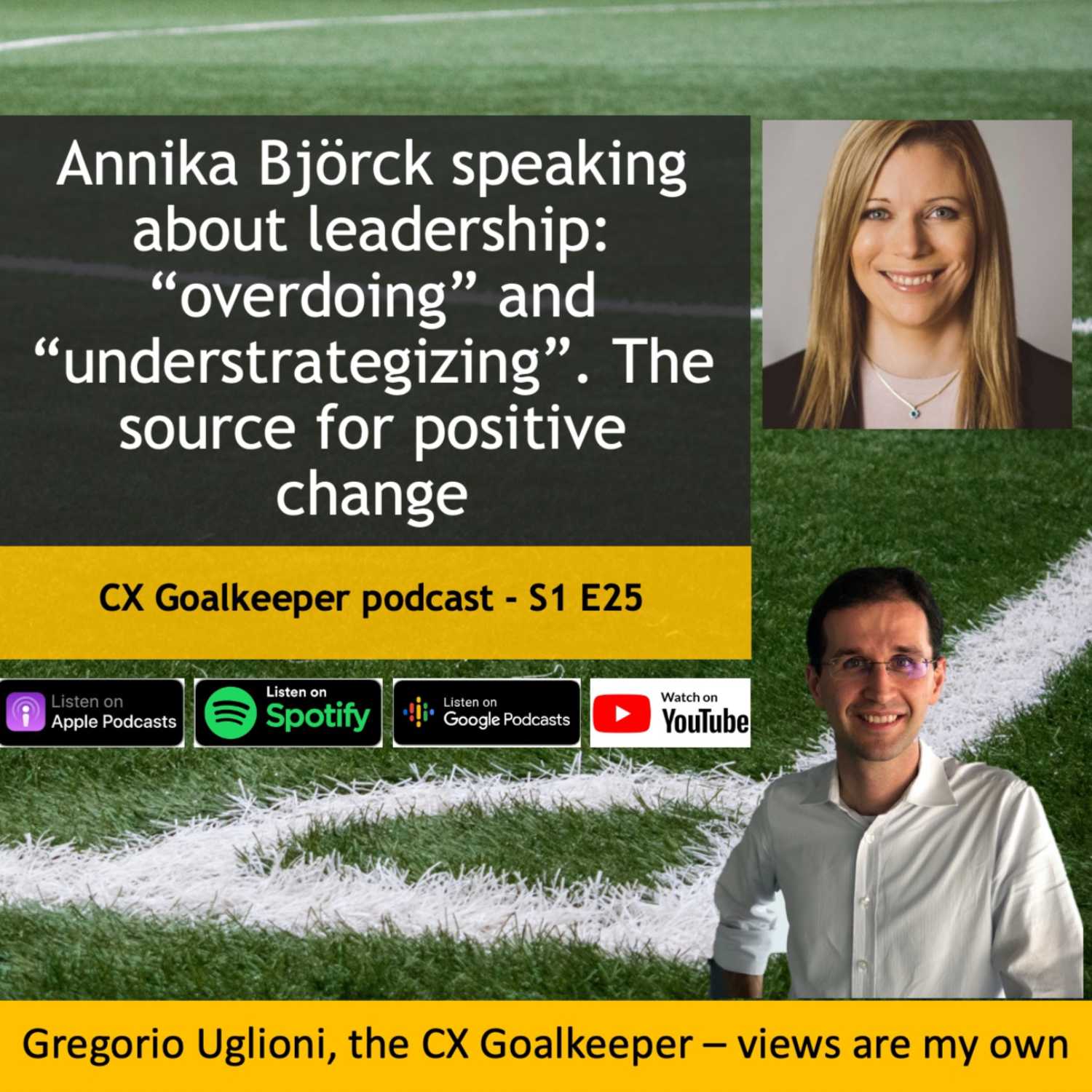 THE CX GOALKEEPER - Business Transformation, Customer Experience, and Leadership