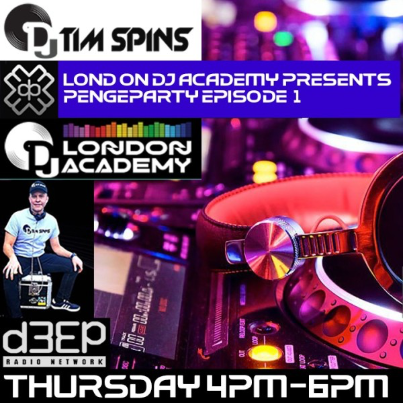 DJ Tim Spins - London DJ Academy presents Pengeparty (30/10/25)
