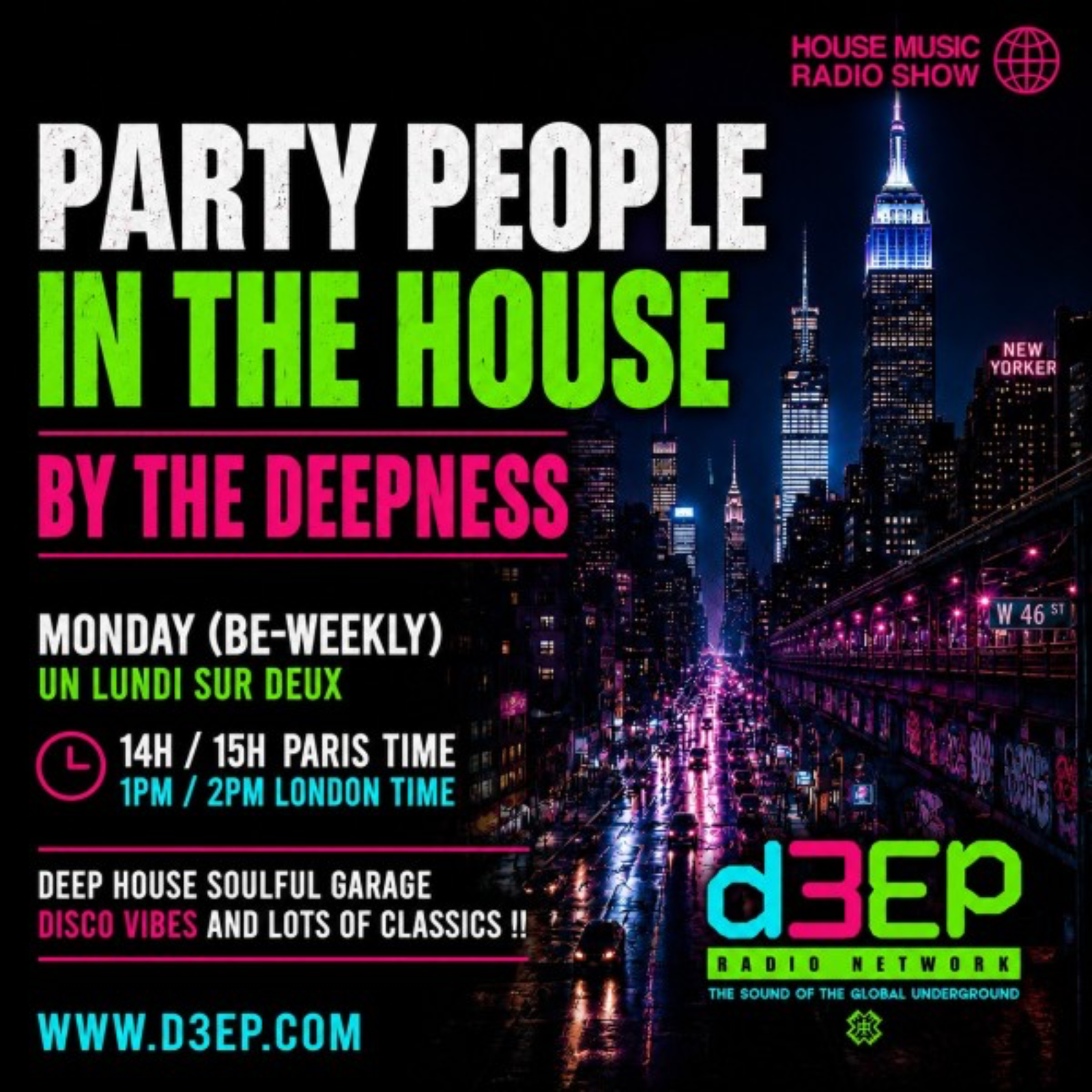 The Deepness - Party People In The House (18/05/26) episode artwork