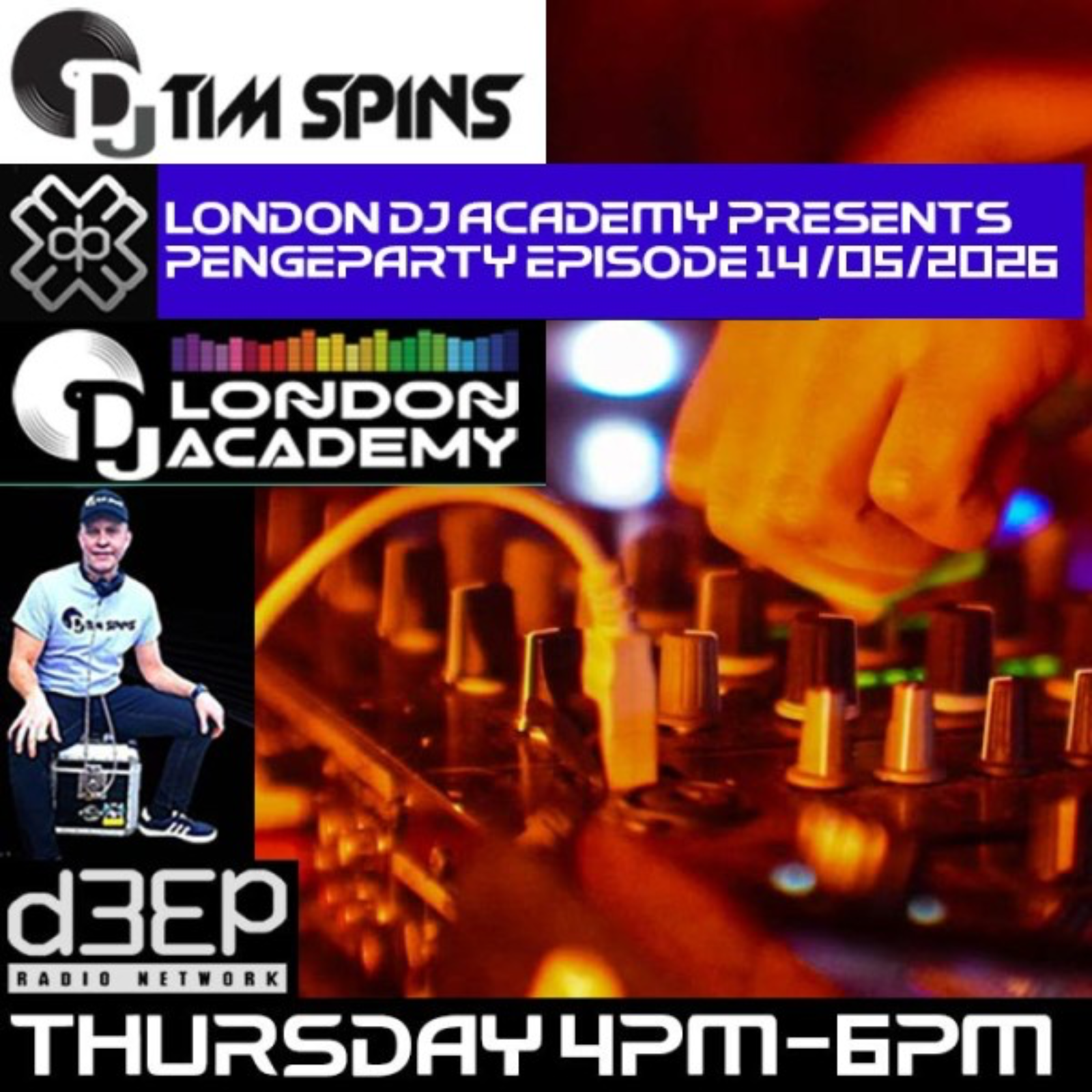DJ Tim Spins - London DJ Academy presents Pengeparty (14/05/26) episode artwork