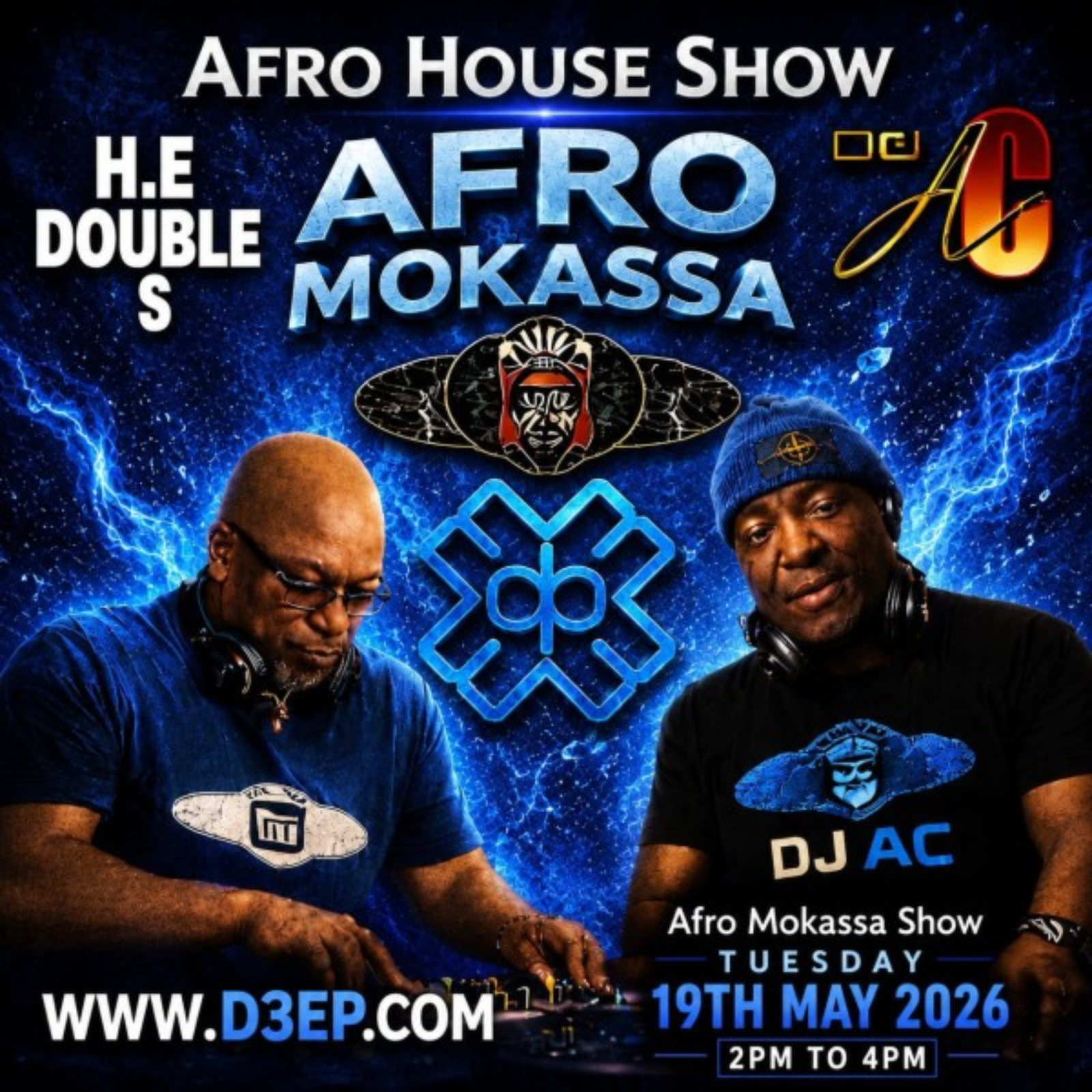 H.E. Double S & DJ AC - Afro Mokassa (19/05/26) episode artwork