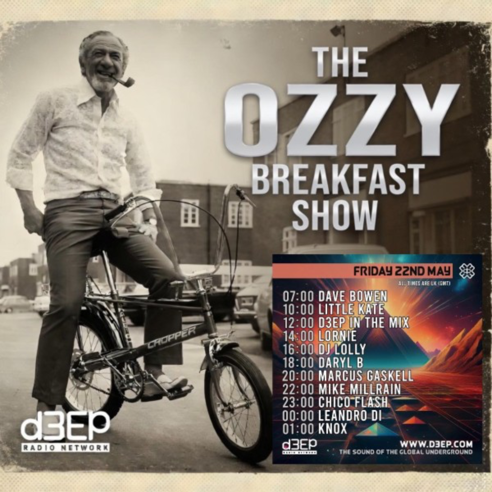 Dave Bowen - The Ozzy Breakfast Show (22/05/26) episode artwork