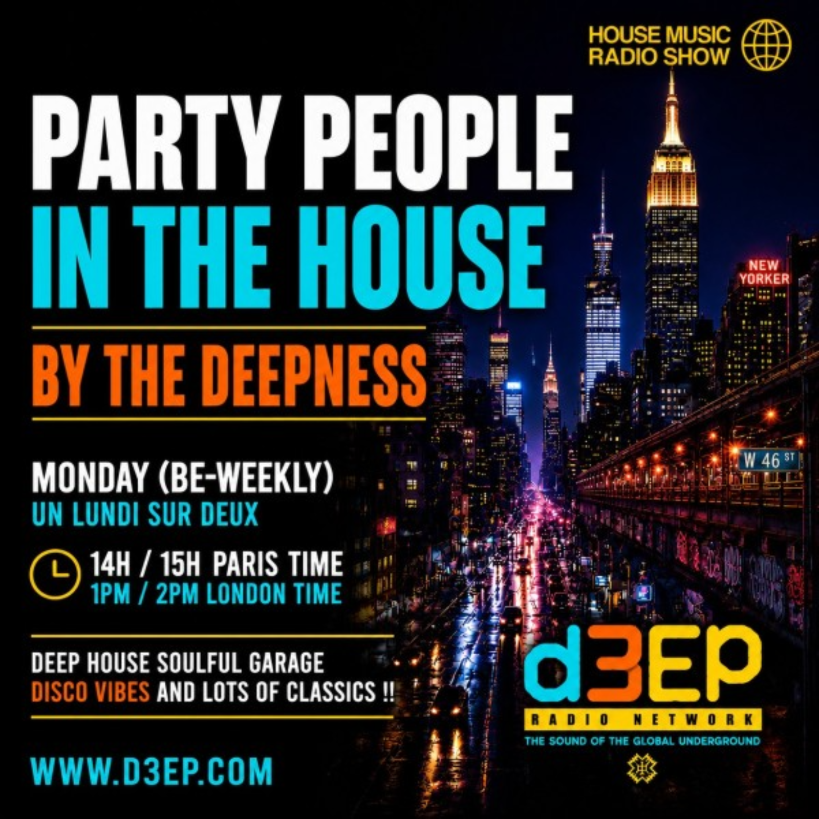 The Deepness - Party People In The House (15/06/26) episode artwork