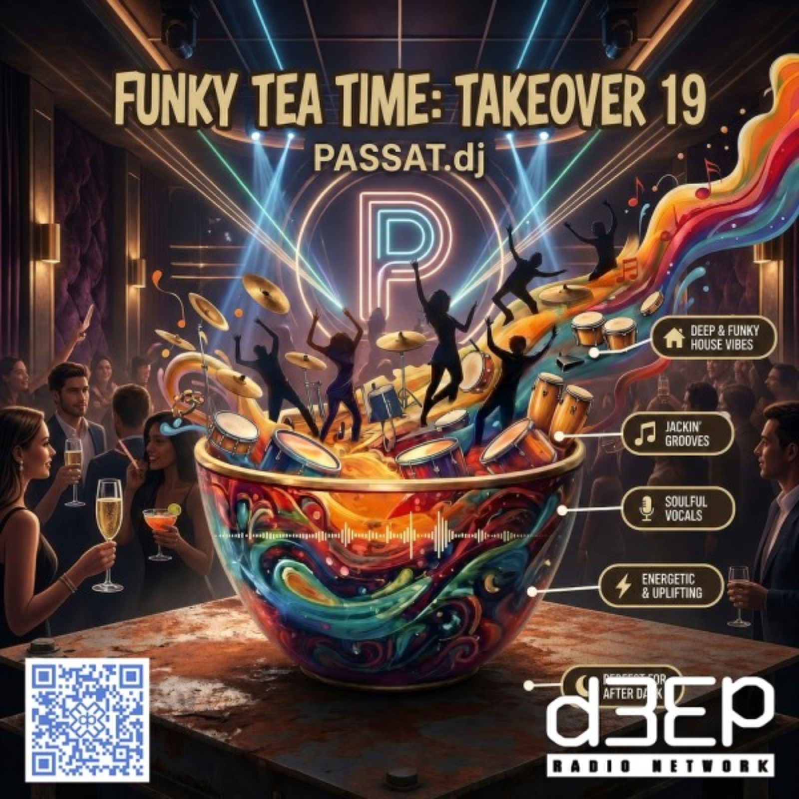 PASSAT.DJ - Funky Tea Time: Takeover (24/06/26) episode artwork