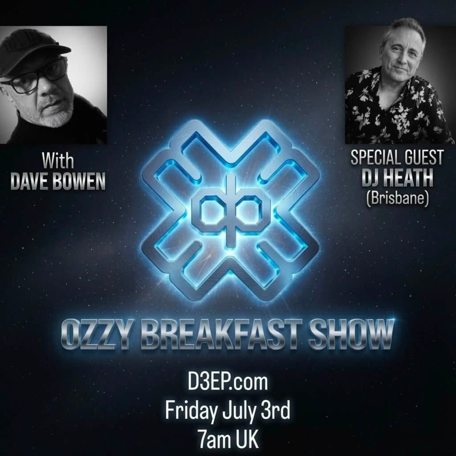 Dave Bowen - The Ozzy Breakfast Show (03/07/26) episode artwork