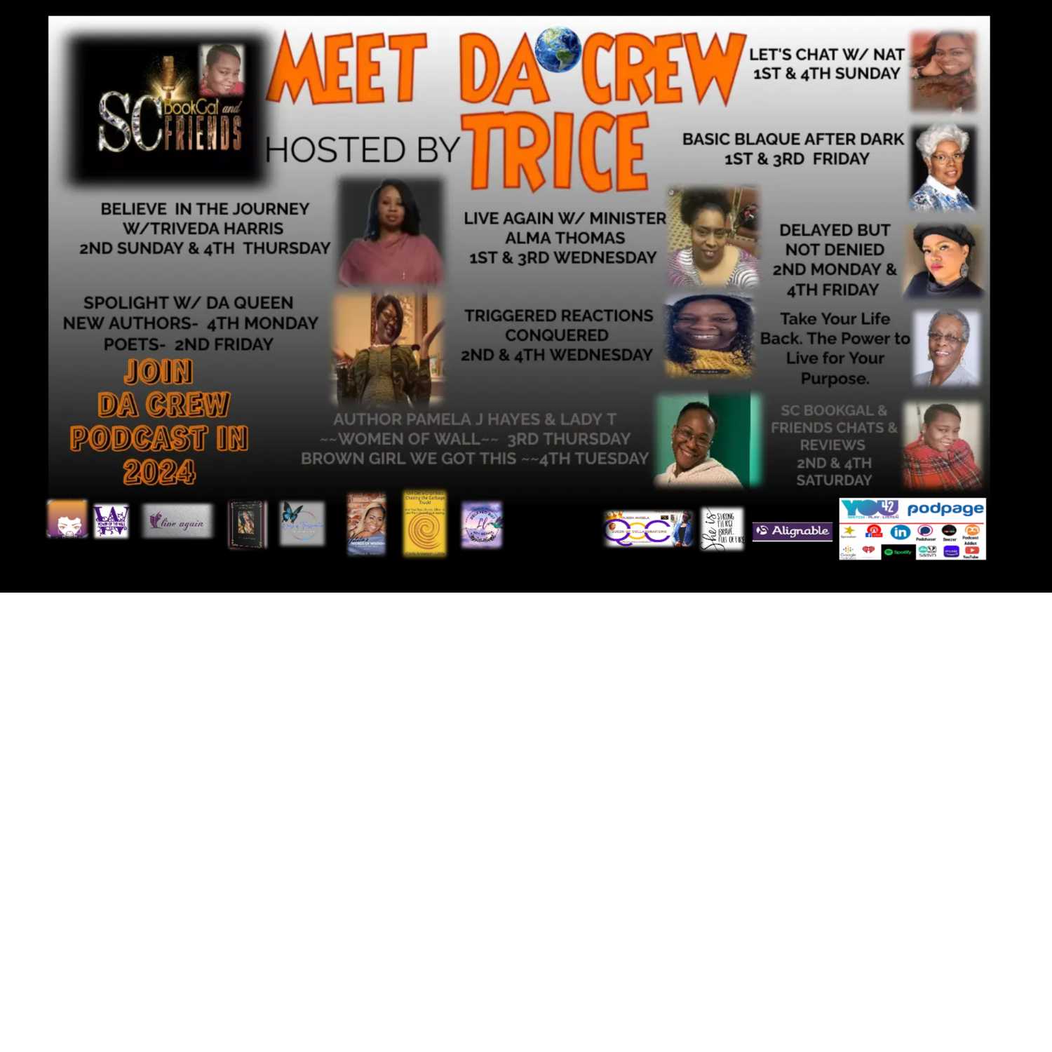 DA CREW PODCAST by Aspiring Authors Magazine & HTA enterprise cover art