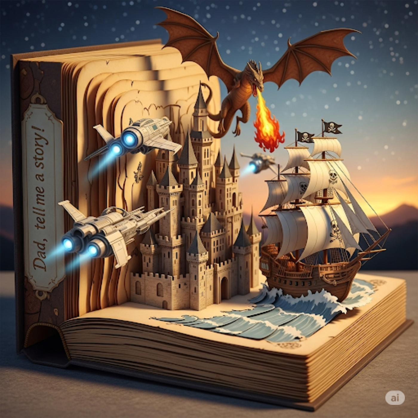 Dad Tell Me a Story! cover art