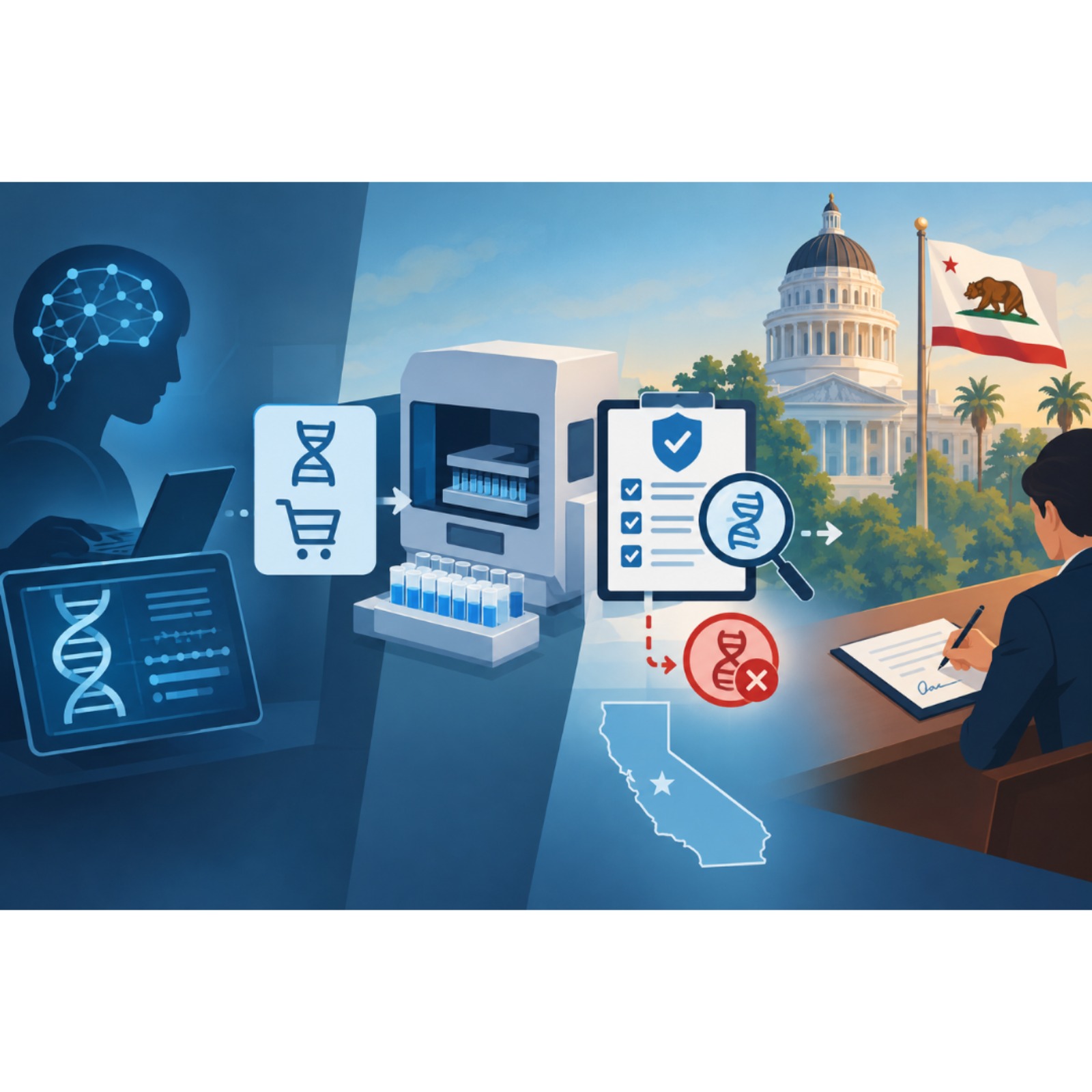 California Makes DNA Order Screening the Law