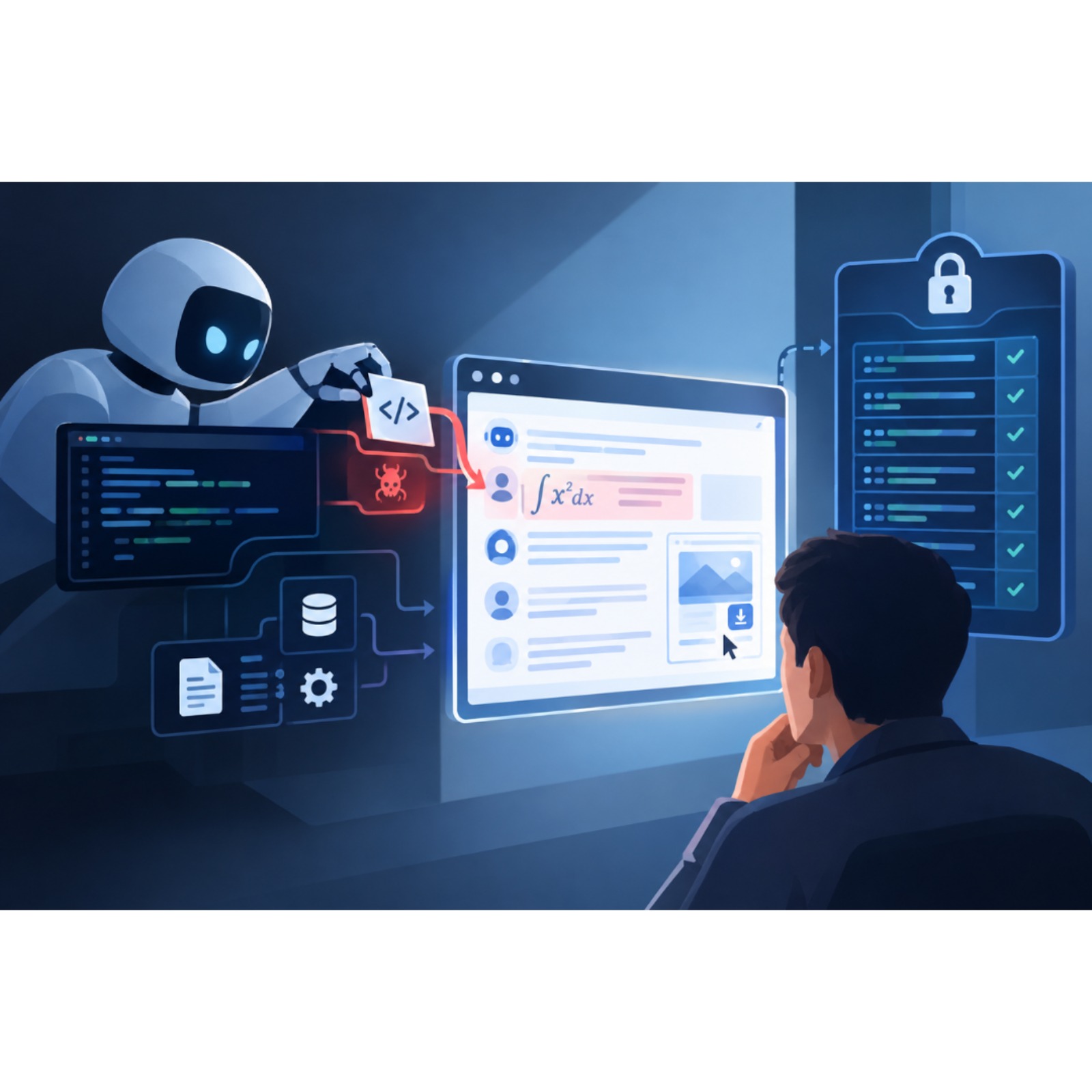 When the Evidence Can Be Edited: Why AI Watchdogs Need Locks Too