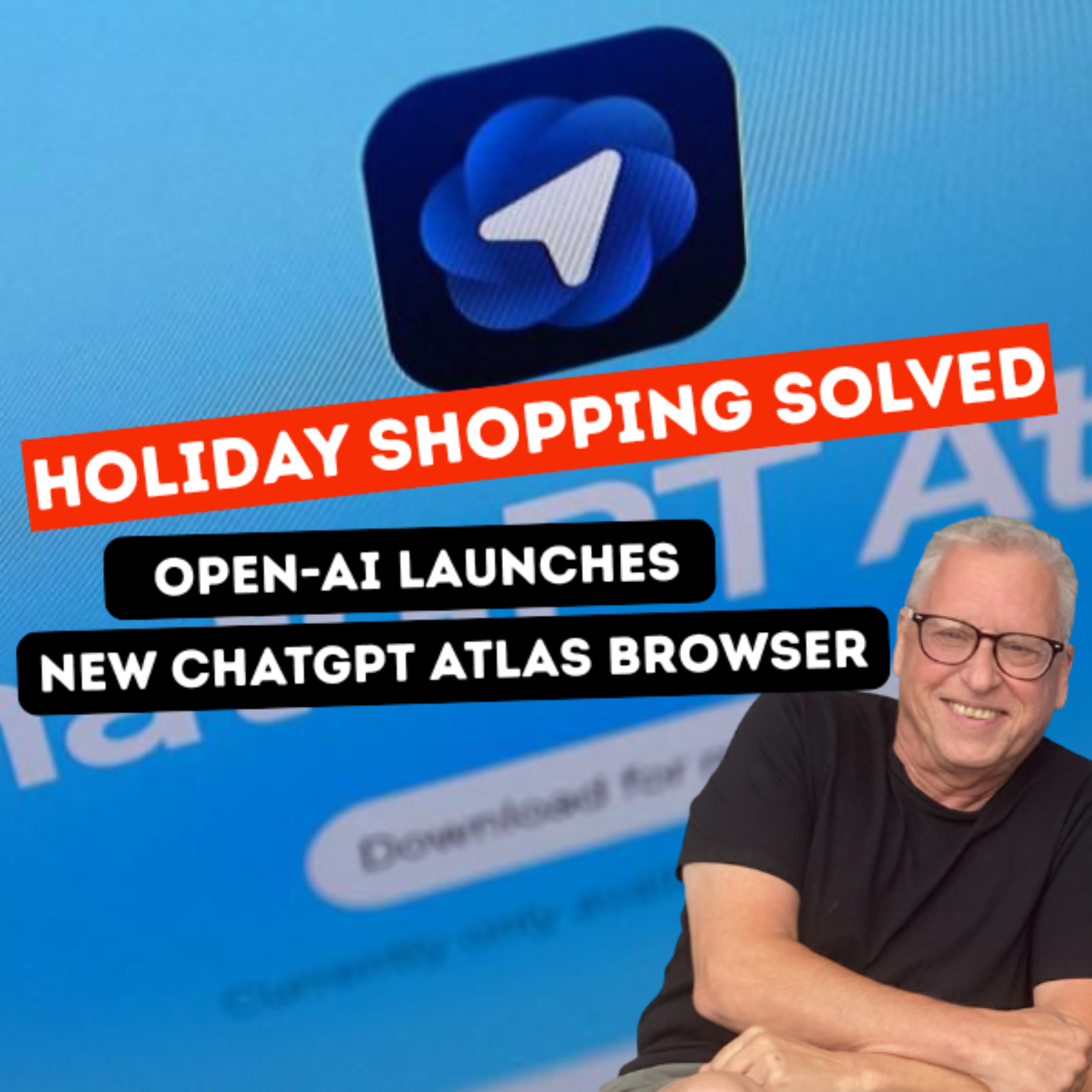 HOLIDAY SHOPPING SOLVED: OpenAI Launches ChatGPT Atlas Browser - Daily Sip with Marcel October 22,2025 episode artwork
