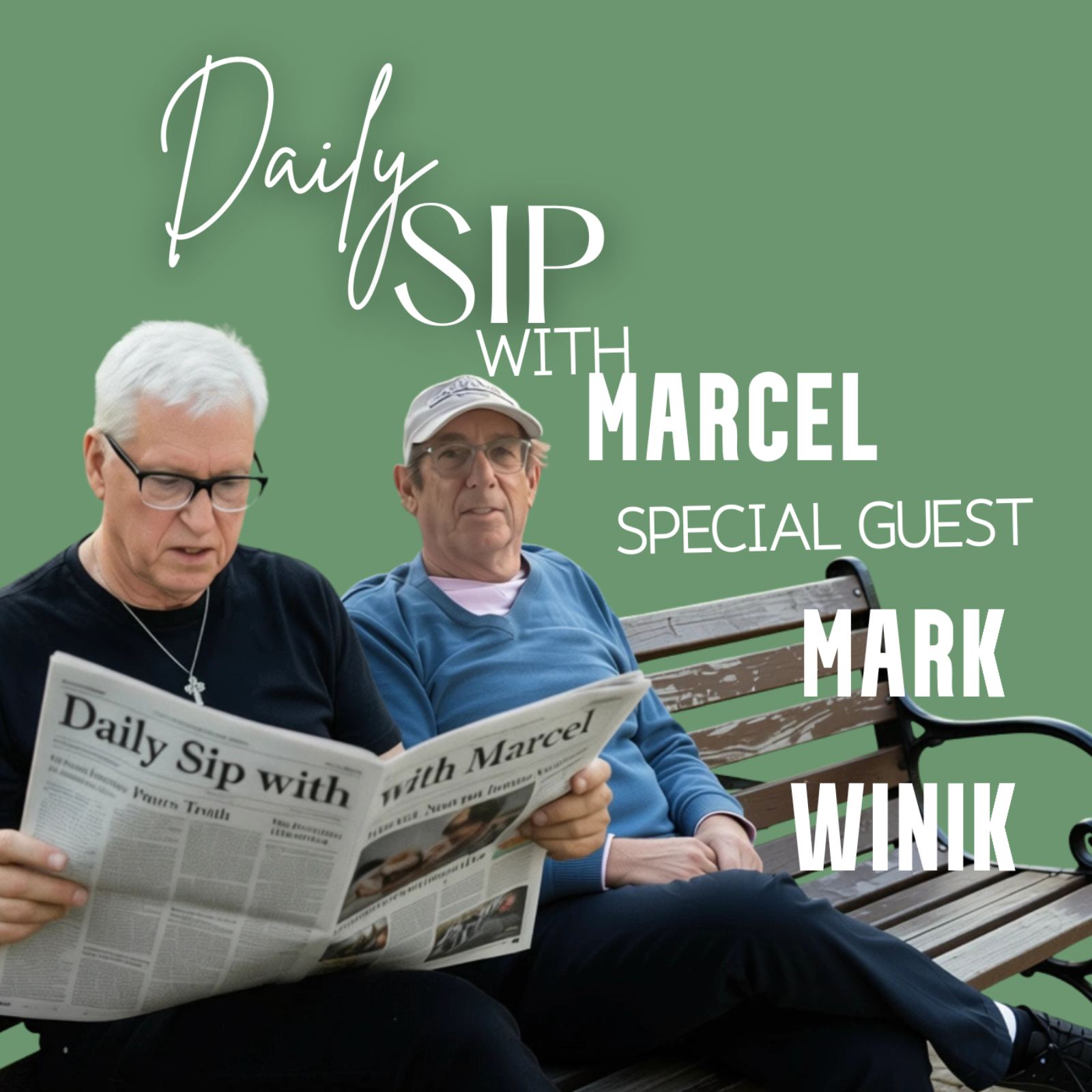 Inside 'Seven and a Half Shrinks': Hilarious Mental Health Comedy with Screenwriter Mark Winik - Daily sip with Marcel with special guest Mark WinikNovember 3, 2025 episode artwork