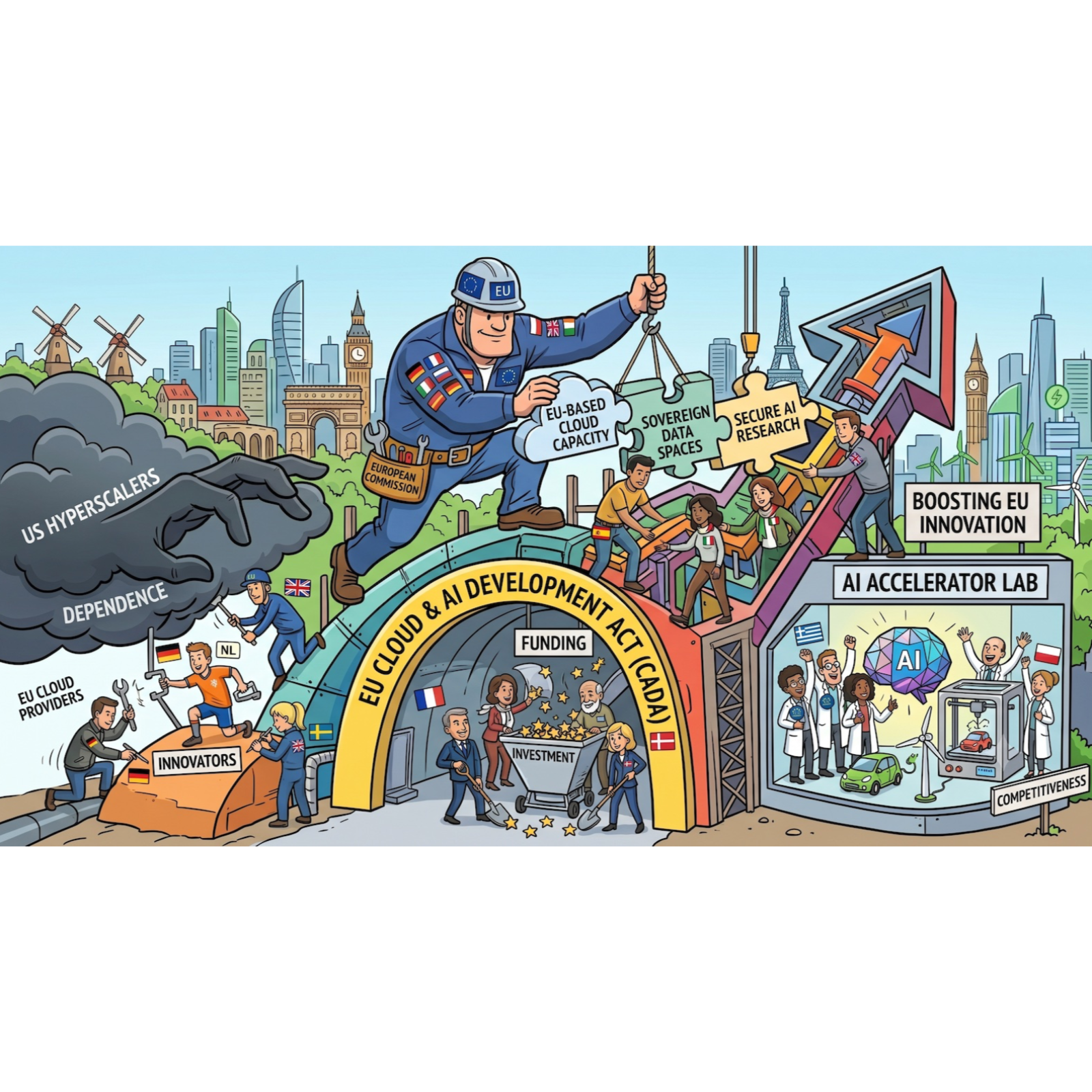CADA: Europese strategie voor digitale autonomie en AI-leiderschap episode artwork