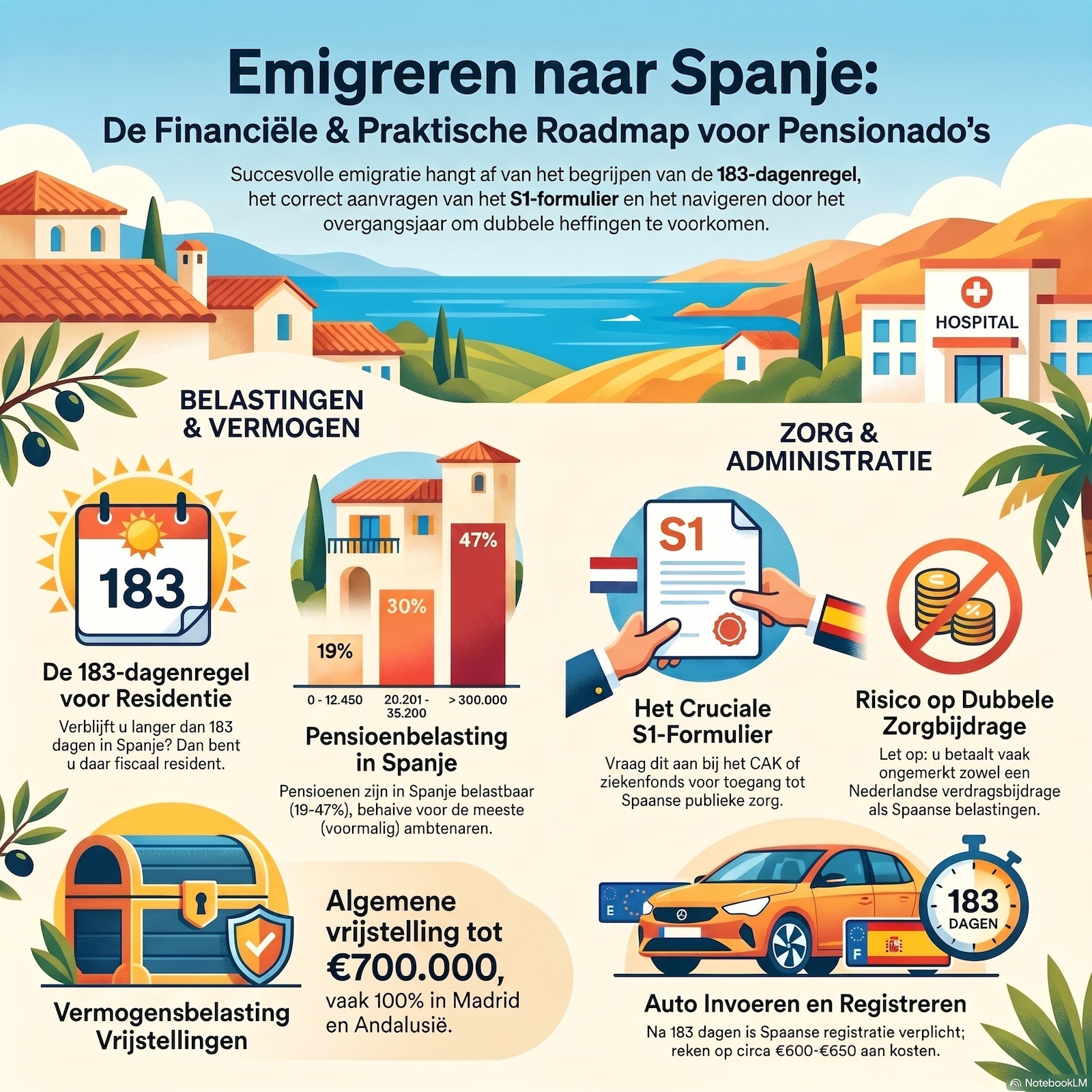Financiële valkuilen voor de (NL/BE) pensionado emigrerend naar Spanje episode artwork