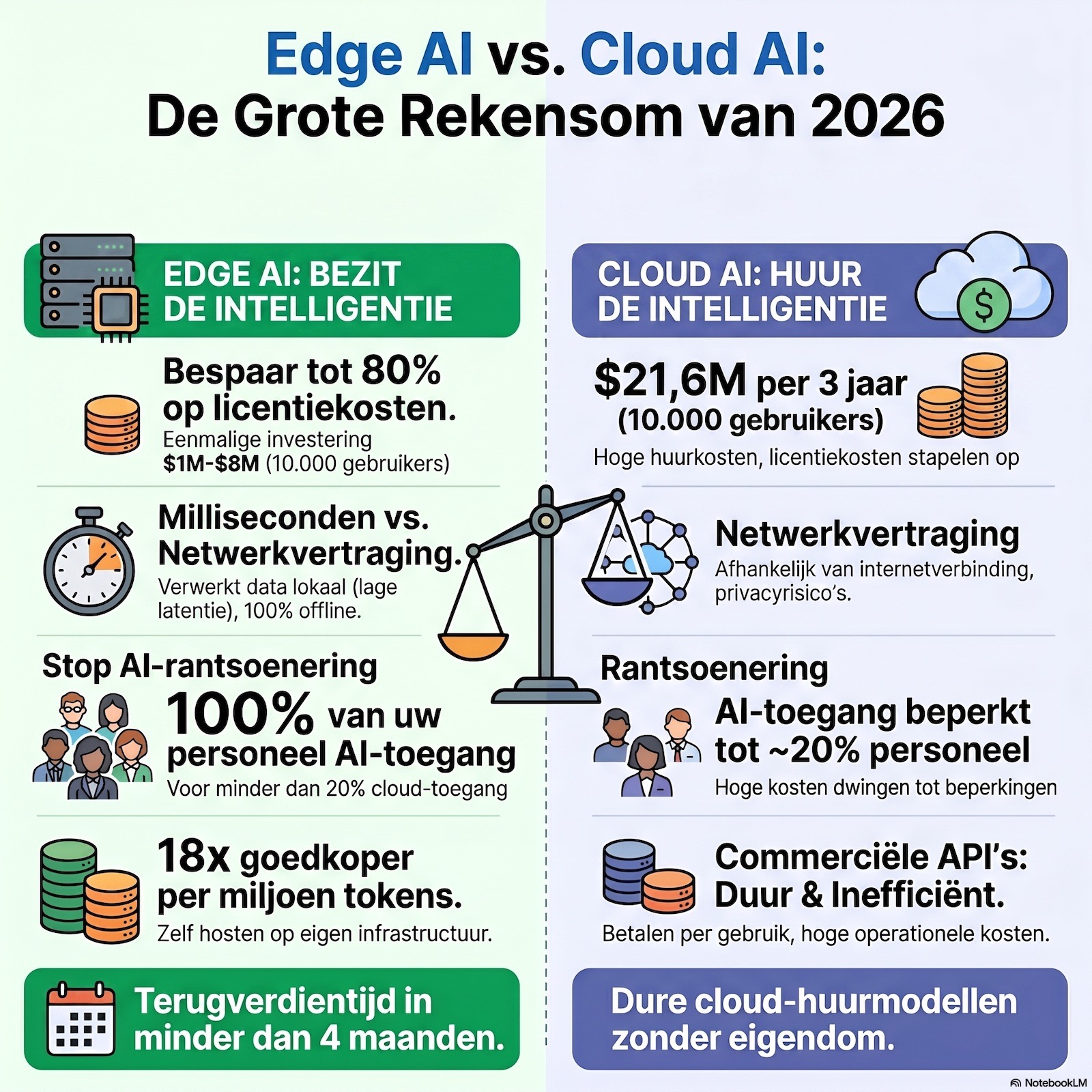Edge AI versus Cloud AI: TCO en strategische break-even episode artwork