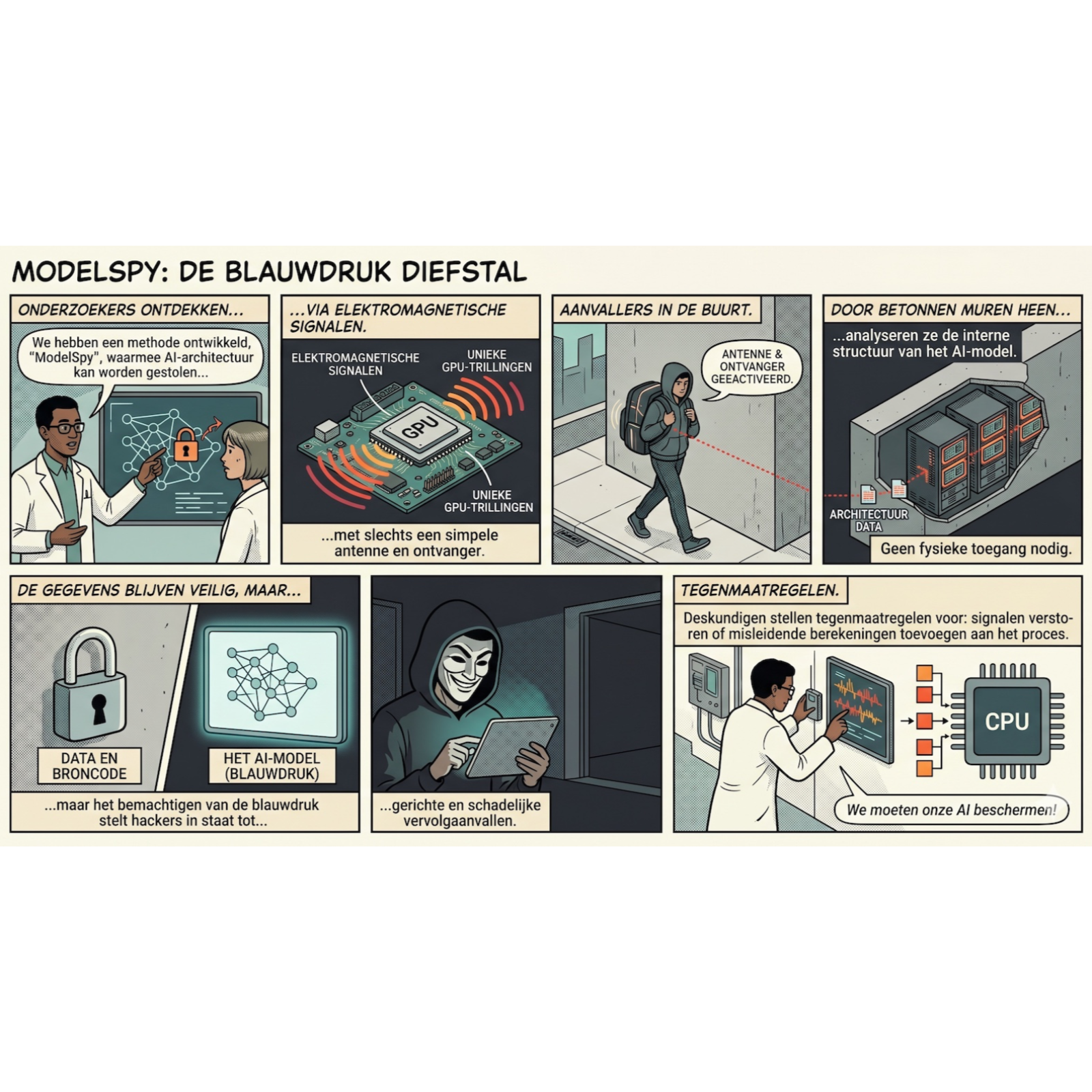 ModelSpy: AI-modellen stelen via elektromagnetische signalen episode artwork