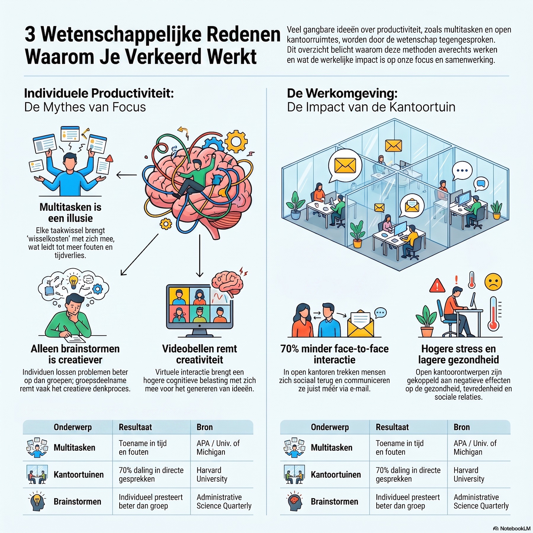 De Wetenschappelijke waarheid Over Productiviteitsfabels op de werkvloer episode artwork