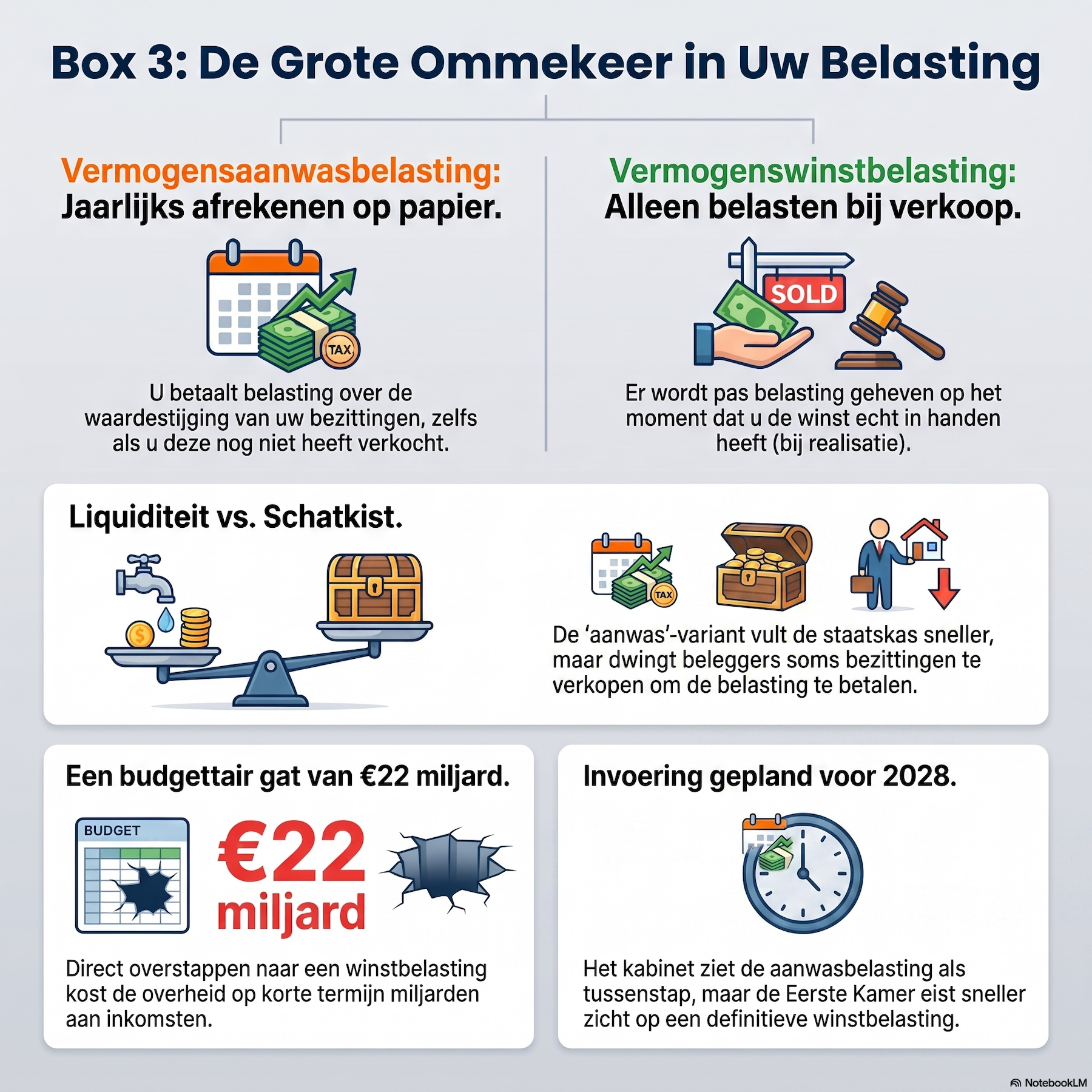 Hervorming van het Box 3-stelsel: vermogensaanwasbelasting op niet gerealiseerde winst episode artwork