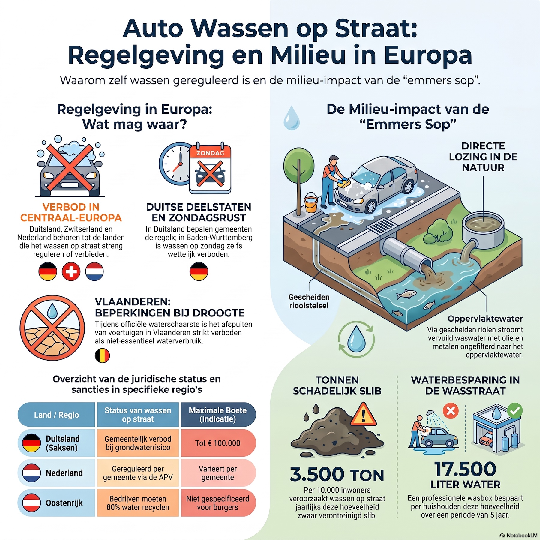 Auto wassen op straat: regelgeving en milieu in Europa episode artwork