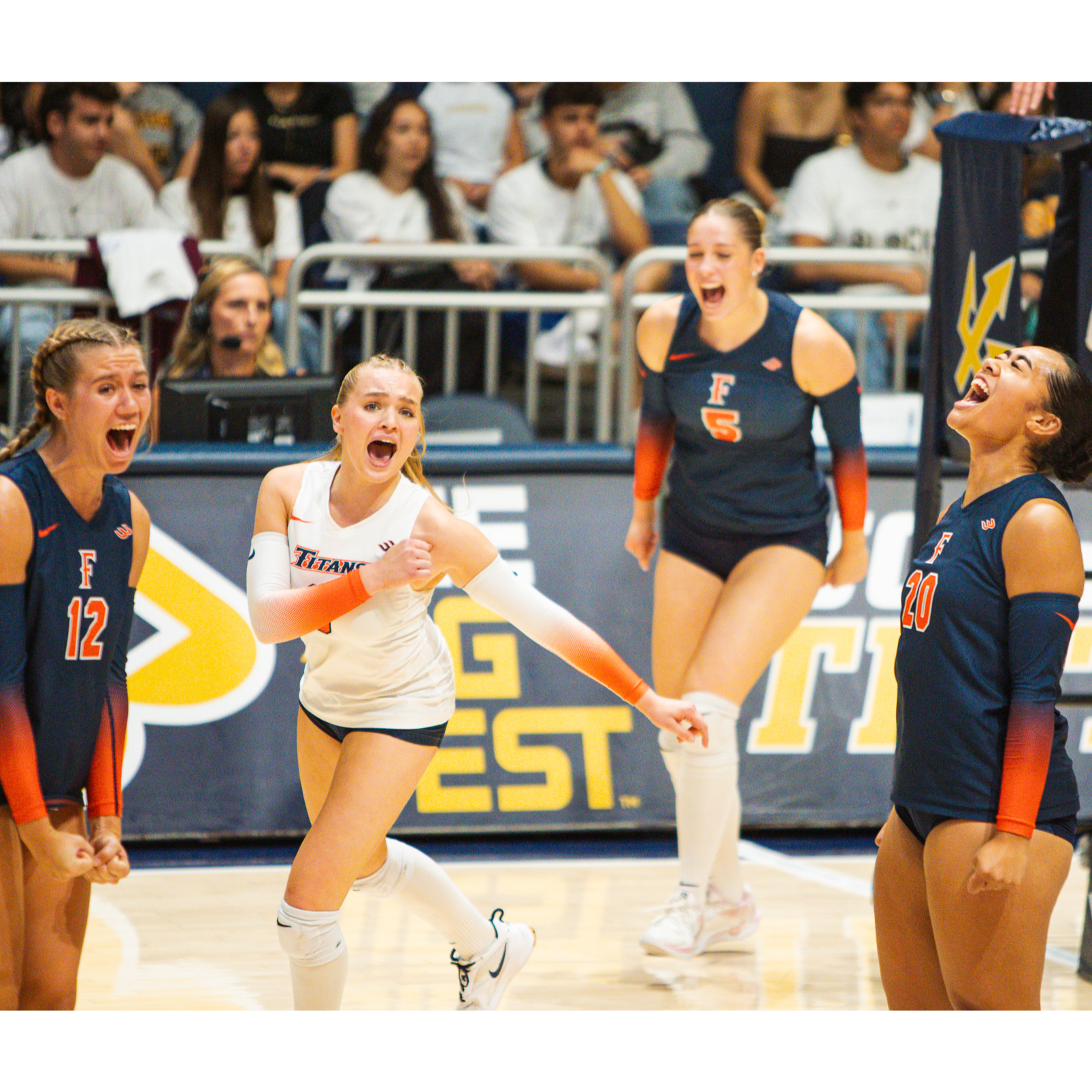CSUF Women's volleyball earns first win against UC San Diego - Daily Titan Podcast (Episode 29) episode artwork