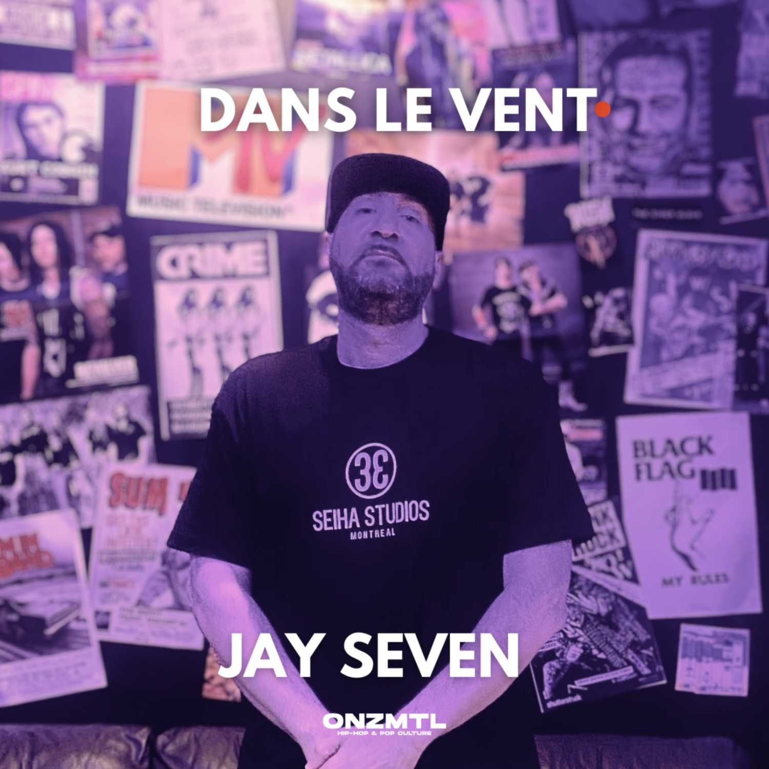 Jay Seven - Dans Le Vent | Être un MC, Clubs, Montréal, USA, Podcast host ect. episode artwork