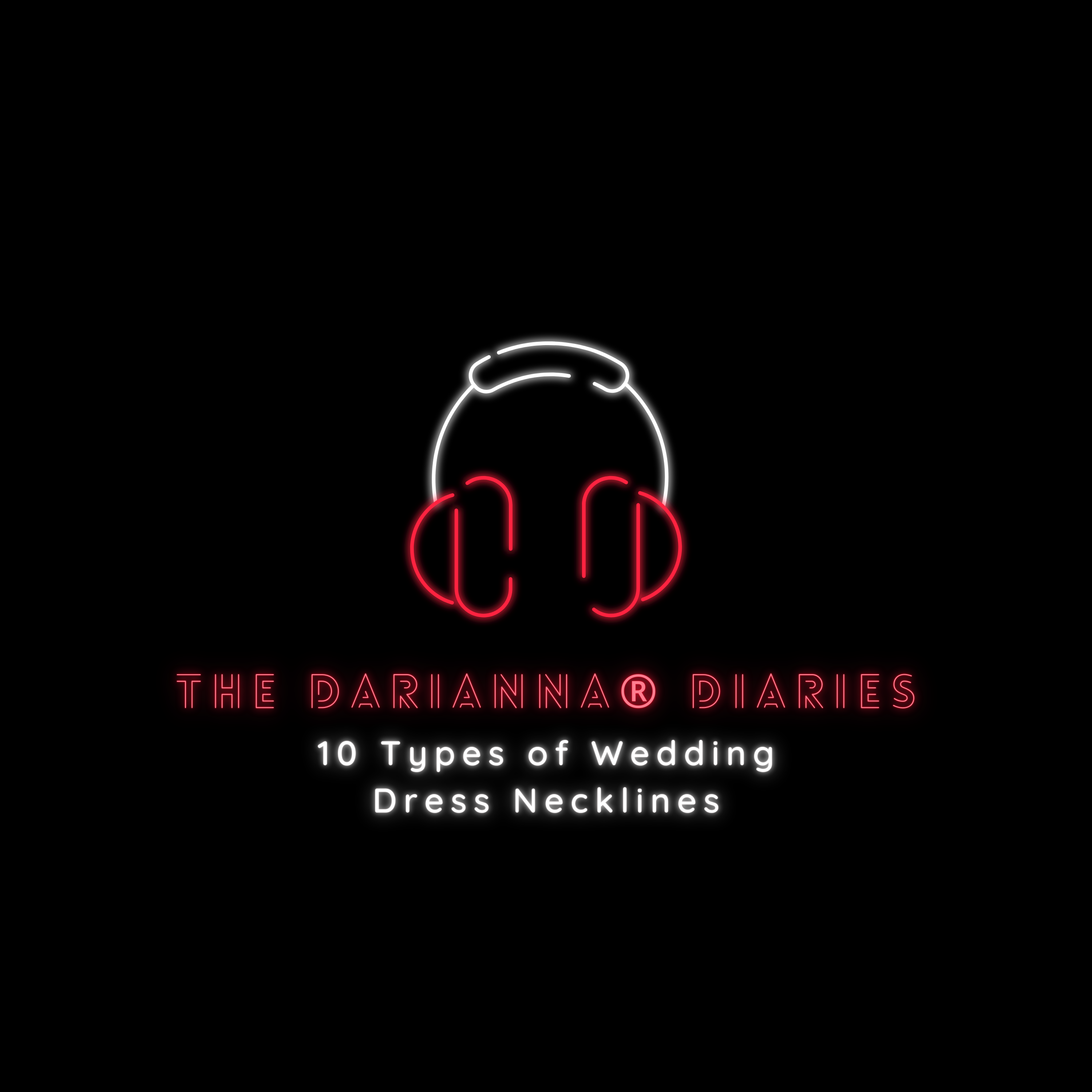 Ten Types of Wedding Dress Necklines