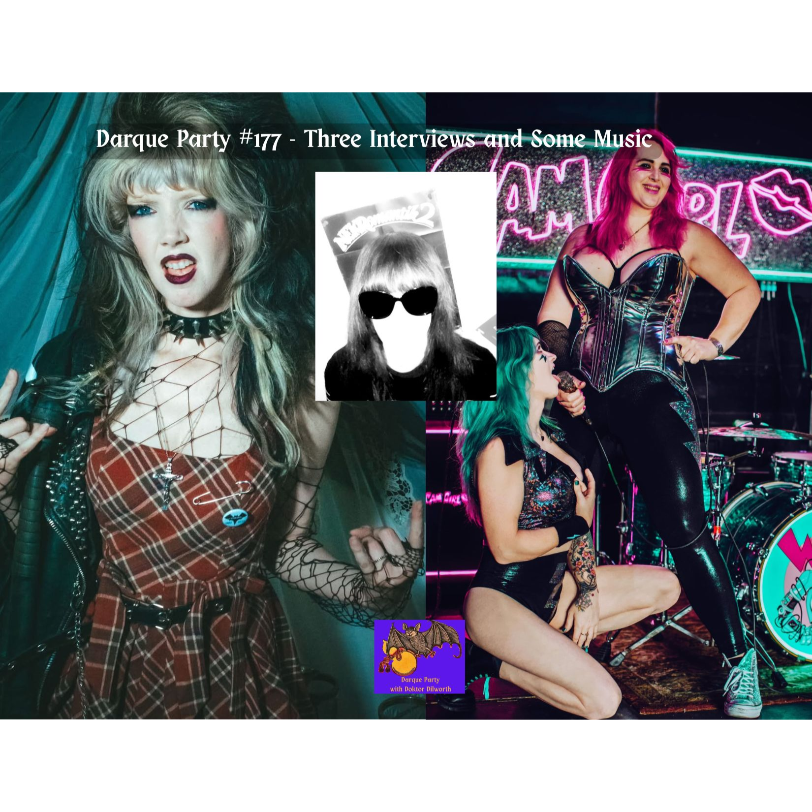Darque Party #177 7-16-2026 - Three Interviews and Some Music episode artwork