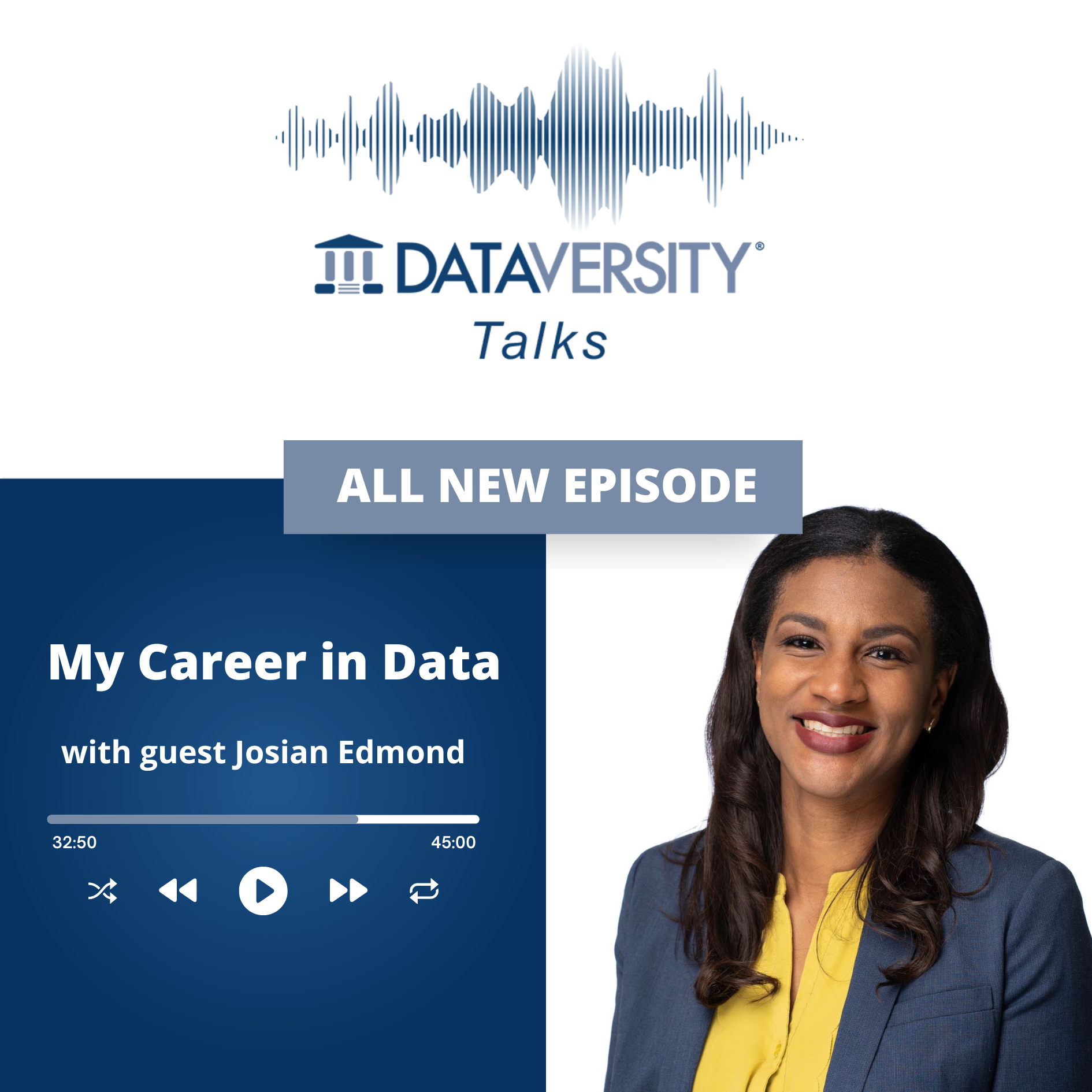 My Career in Data Season 2 Episode 7: Josian Edmond, Associate Director, Data & Analytics Center of Excellence, Canadian Blood Services