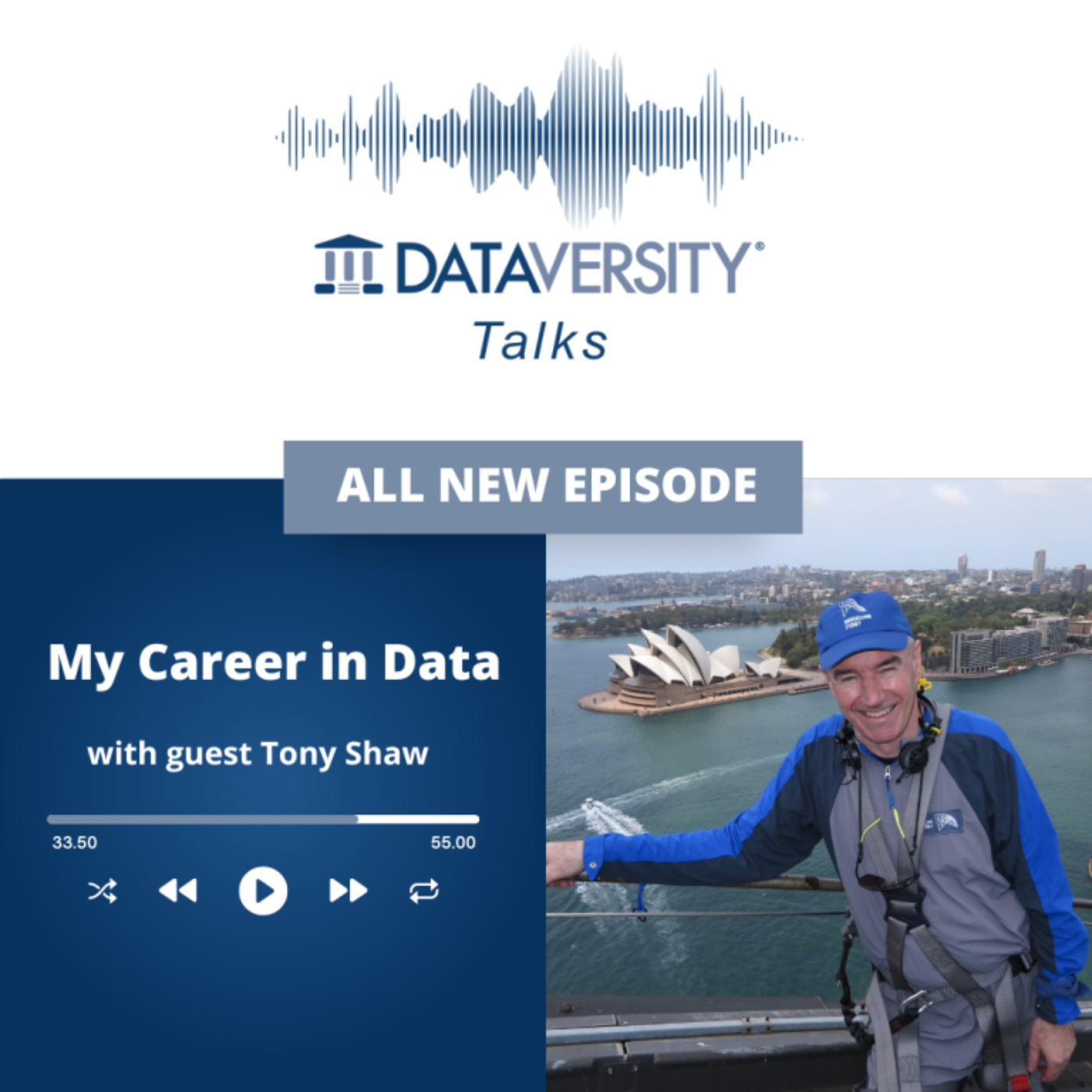 My Career in Data Special Episode: Flashback to Episode 1, Tony Shaw, Founder / CEO, DATAVERSITY