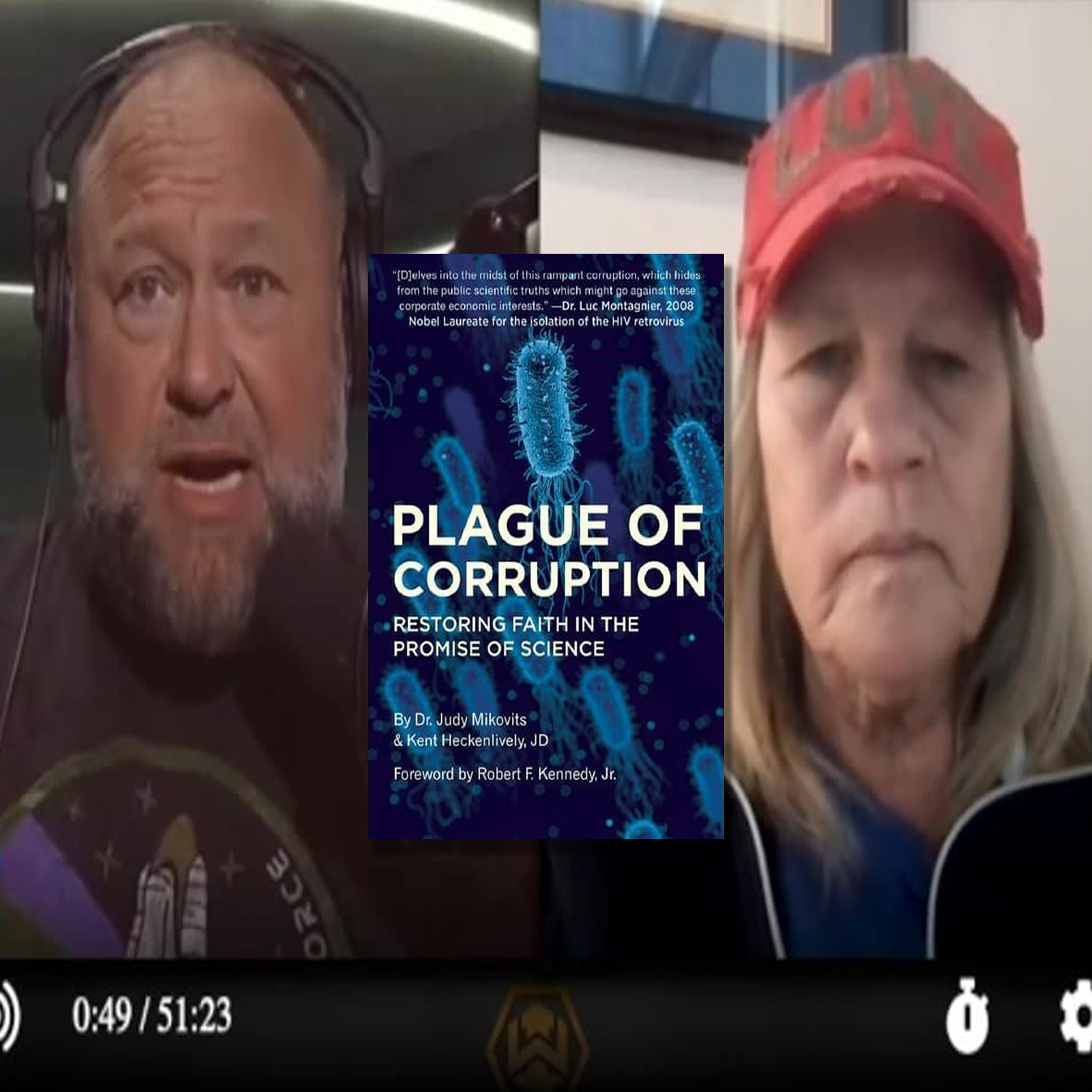 The Black Gene" Bio Weapon and the Monkey Virus Final Solution. w/ Dr. Judy Mikovits joins Alex Jones   episode artwork