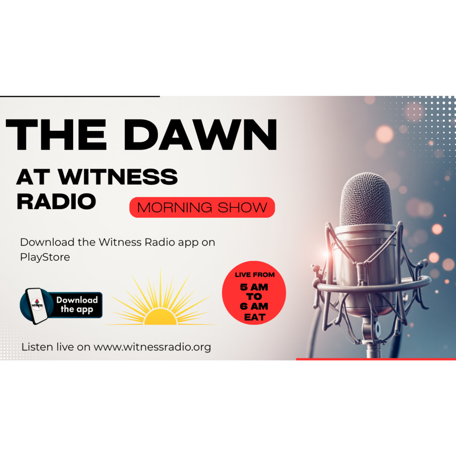 Dawn At Witness Radio