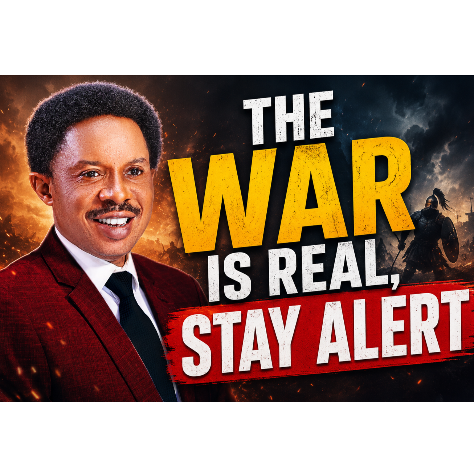 Nicholas Gboage The War is Real, Stay Alert  episode artwork