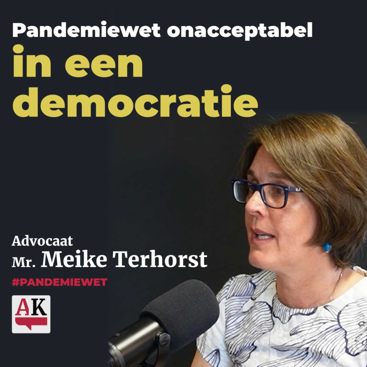 Pandemiewet is een juridische staatsgreep | Interview Mr. Meike Terhorst