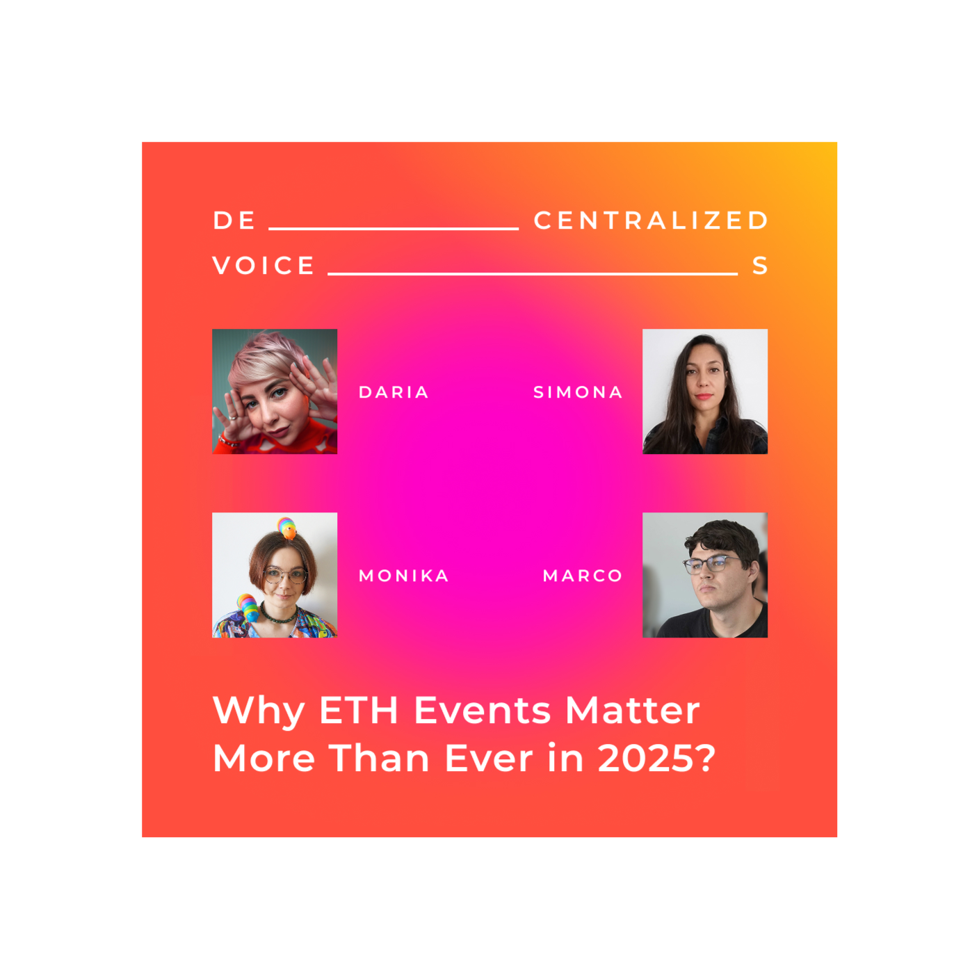 Decentralized Voices