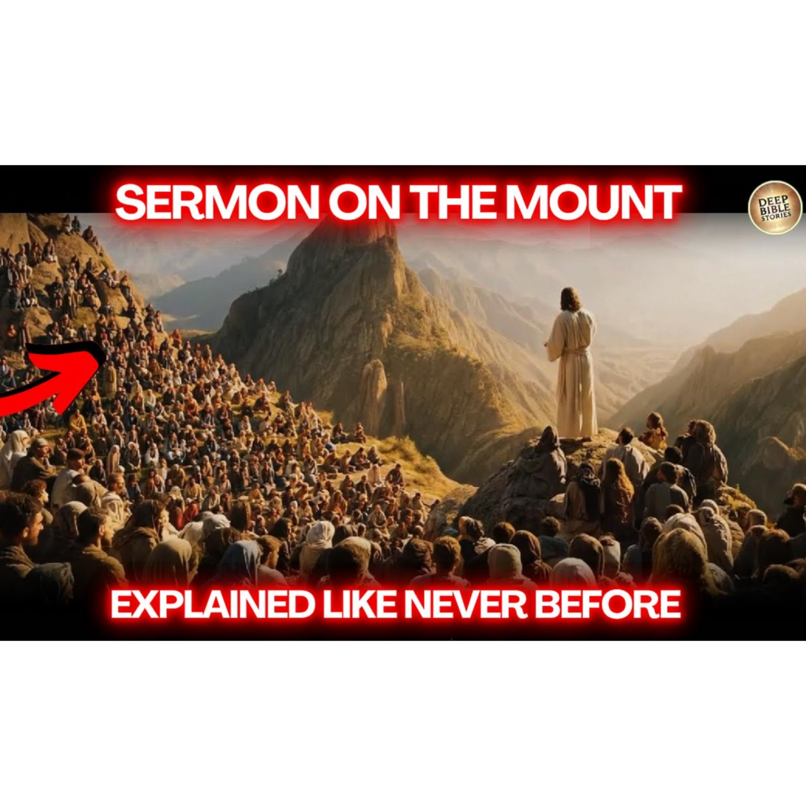 Why the Sermon on the Mount is INCREDIBLY DANGEROUS - Deep Bible Stories episode artwork