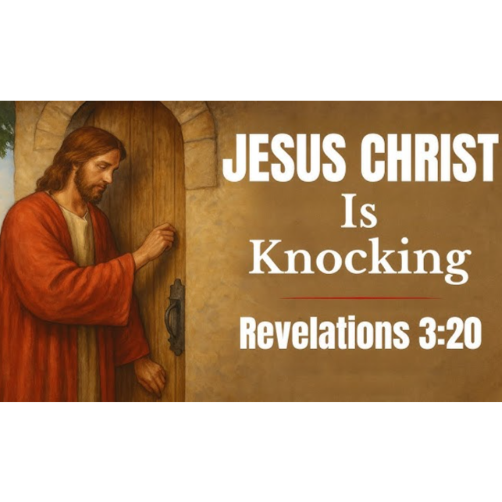 Jesus Isn’t Knocking on the World’s Door—He’s Knocking on Yours - Deep Bible Stories episode artwork
