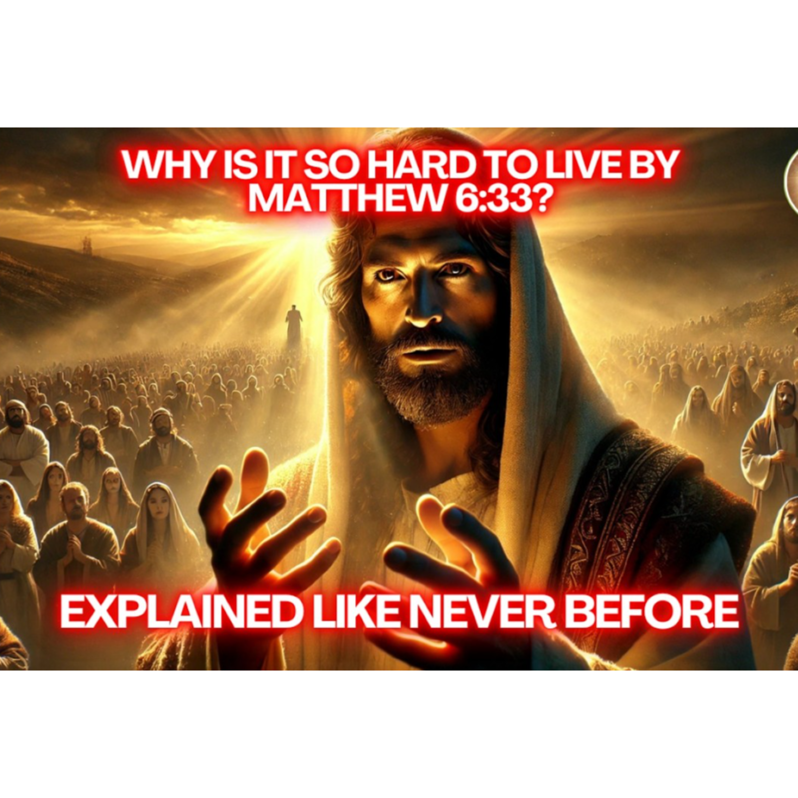 Why Is It SO HARD to Put God First_ (Matthew 6_33 Explained_) episode artwork