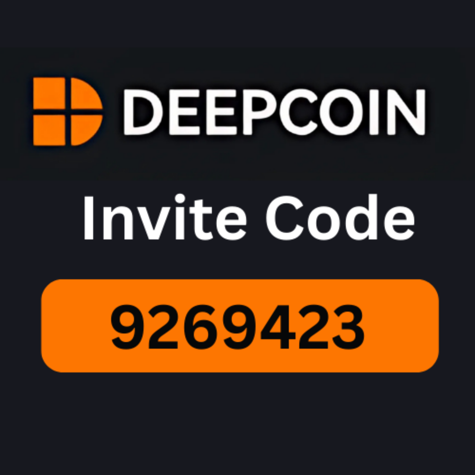 Deepcoin Einladungscode „9269423“ – 15 % Gebührenrabatt & 100 $ Bonus freischalten