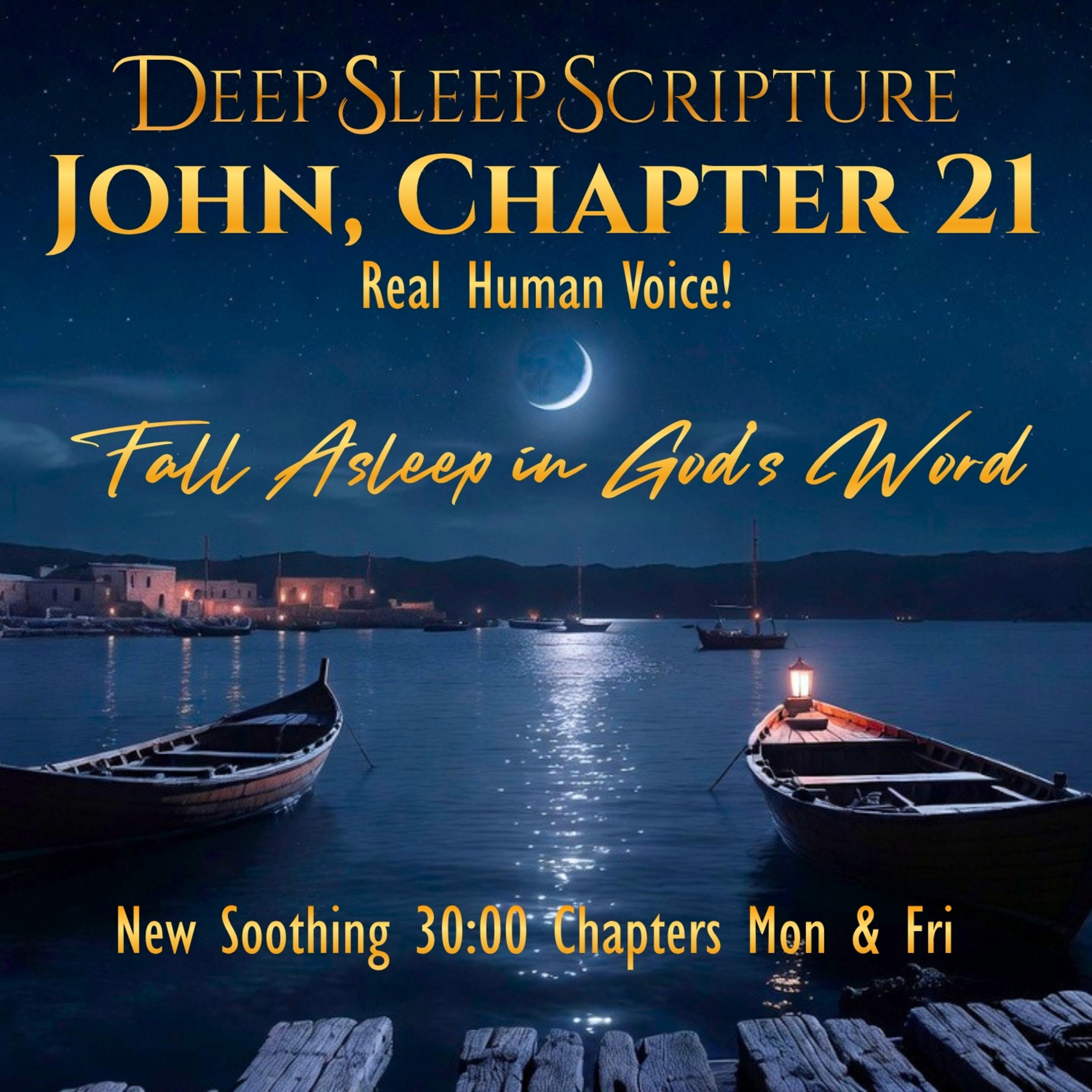 John, Chapter 21 – 30 min. Deep Sleep Scripture Sleep Bible Chapters episode artwork