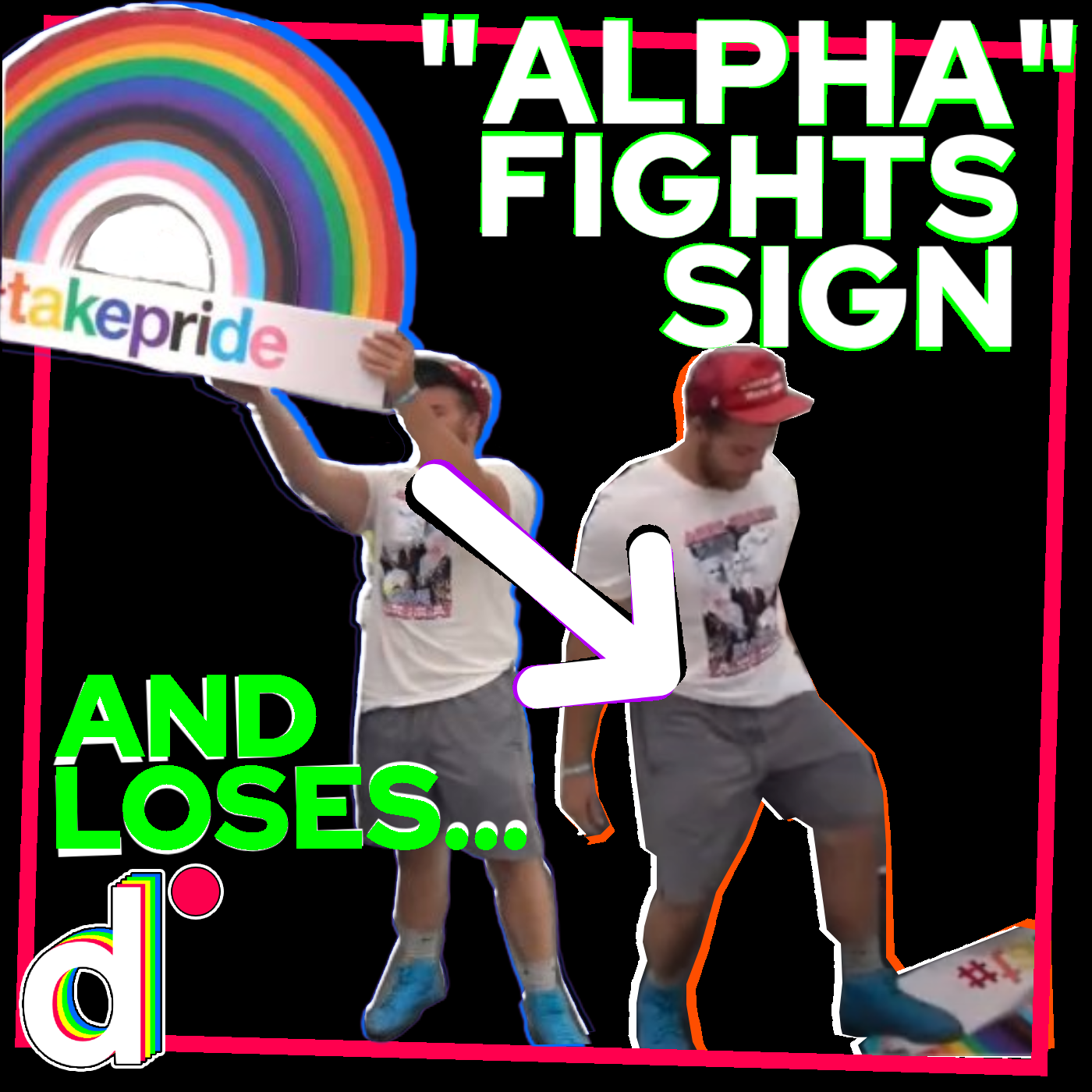 Alpha Male Fights "Satanic" Cardboard Cutout | Daniel T Gaming Joins Us episode artwork