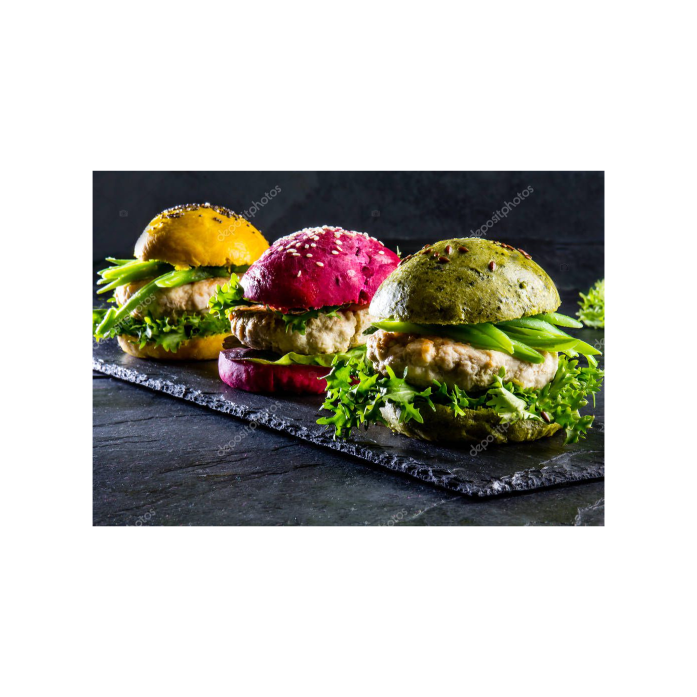 Color burguers, ES HORA DE PROBAR EL ARCOIRIS